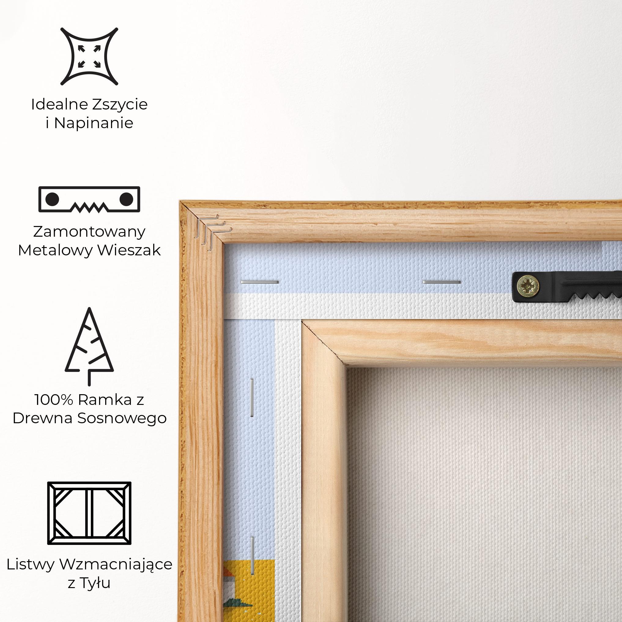 Obraz na Płótnie Beach Tower mockup 5