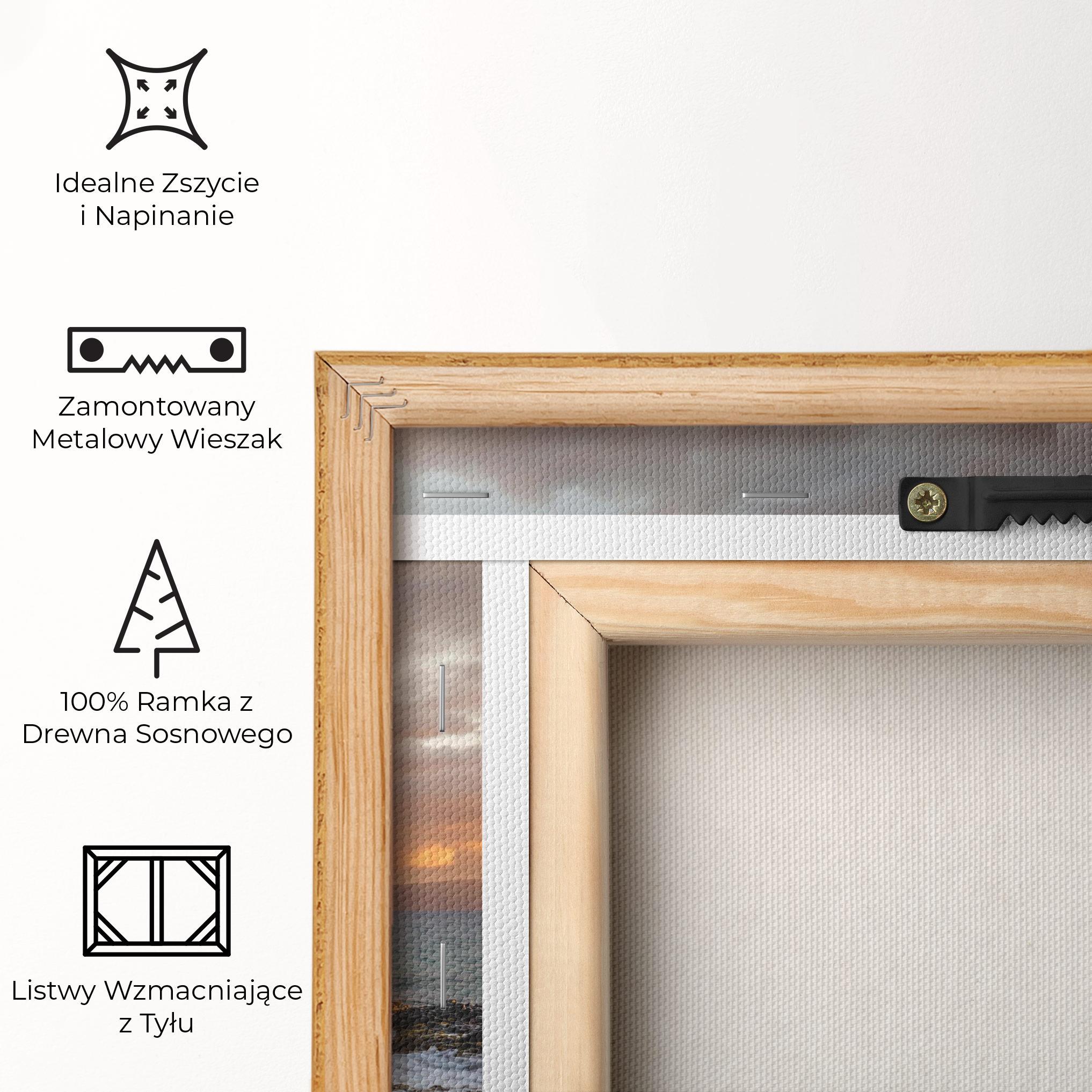 Obraz na Płótnie Beautiful Beach Landscape mockup 5