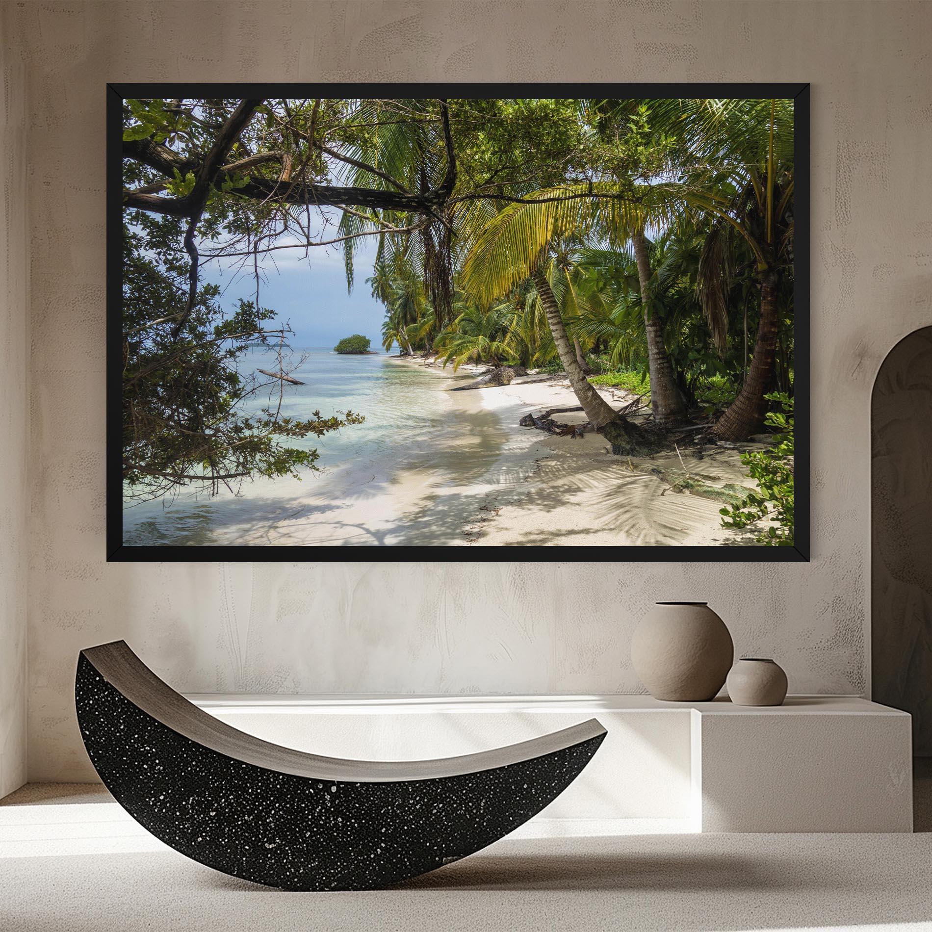 Obraz na Płótnie Island Beach mockup 8