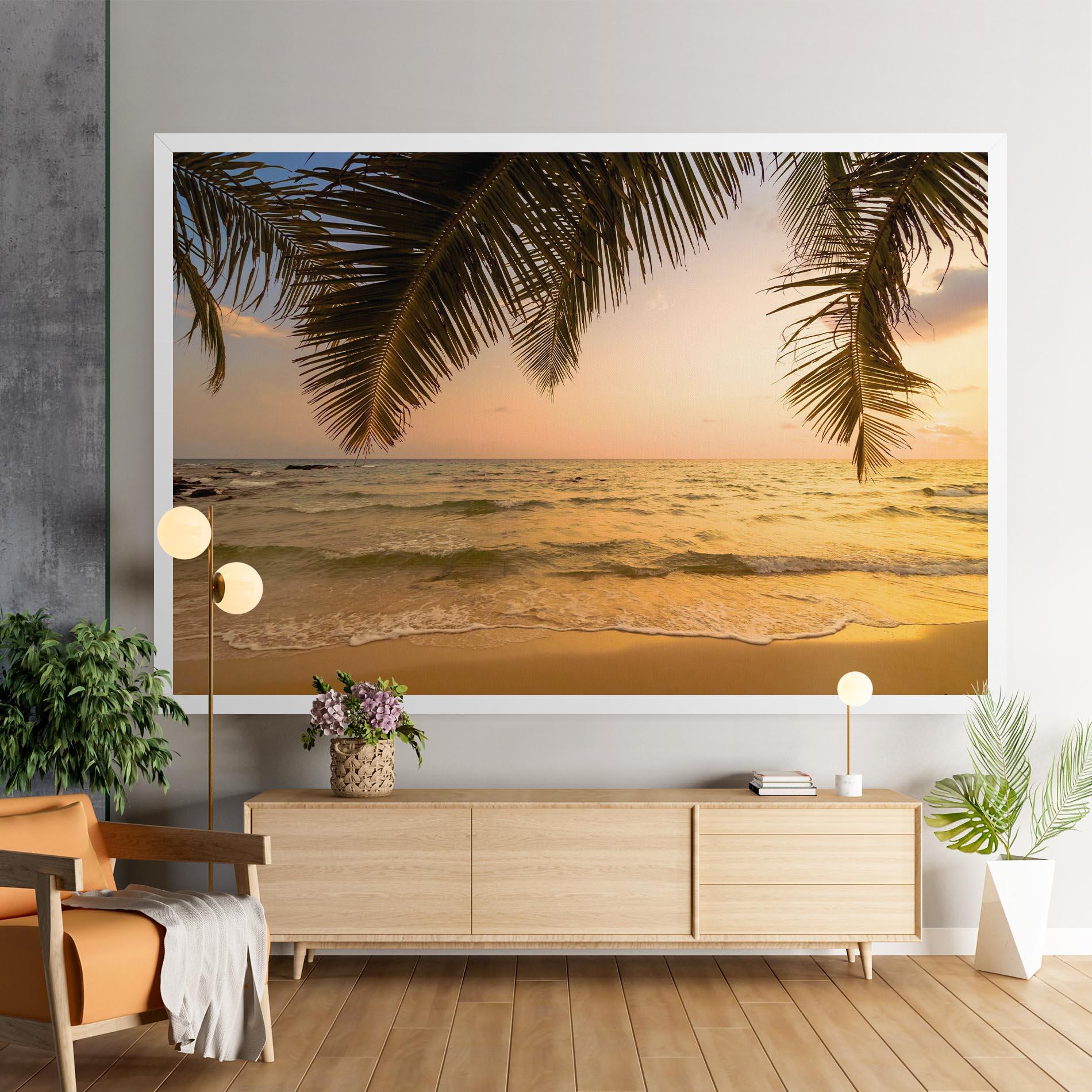 Obraz na Płótnie Paradise Island mockup 9