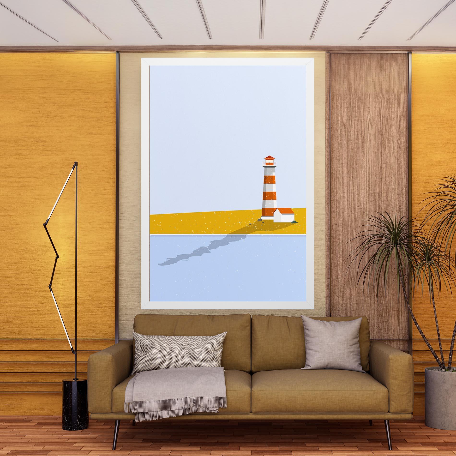 Obraz na Płótnie Beach Tower mockup 9
