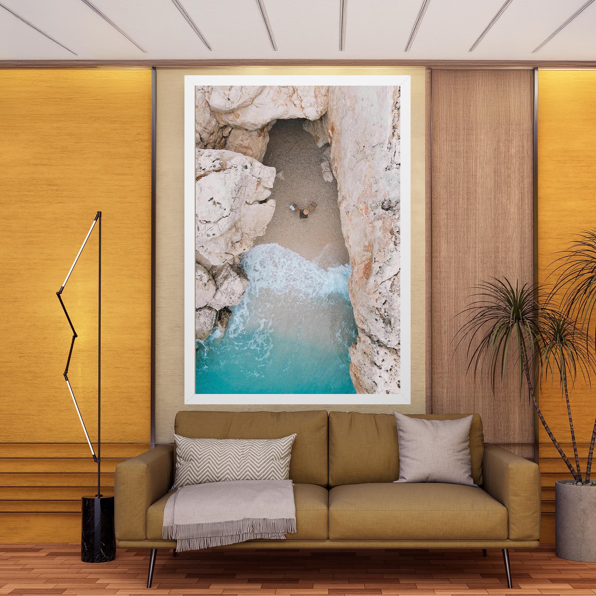 Obraz na Płótnie Private White Cave mockup 9