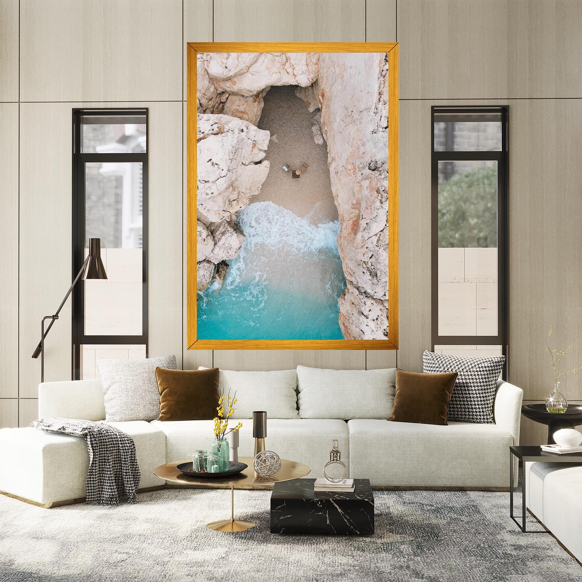 Obraz na Płótnie Private White Cave mockup 2