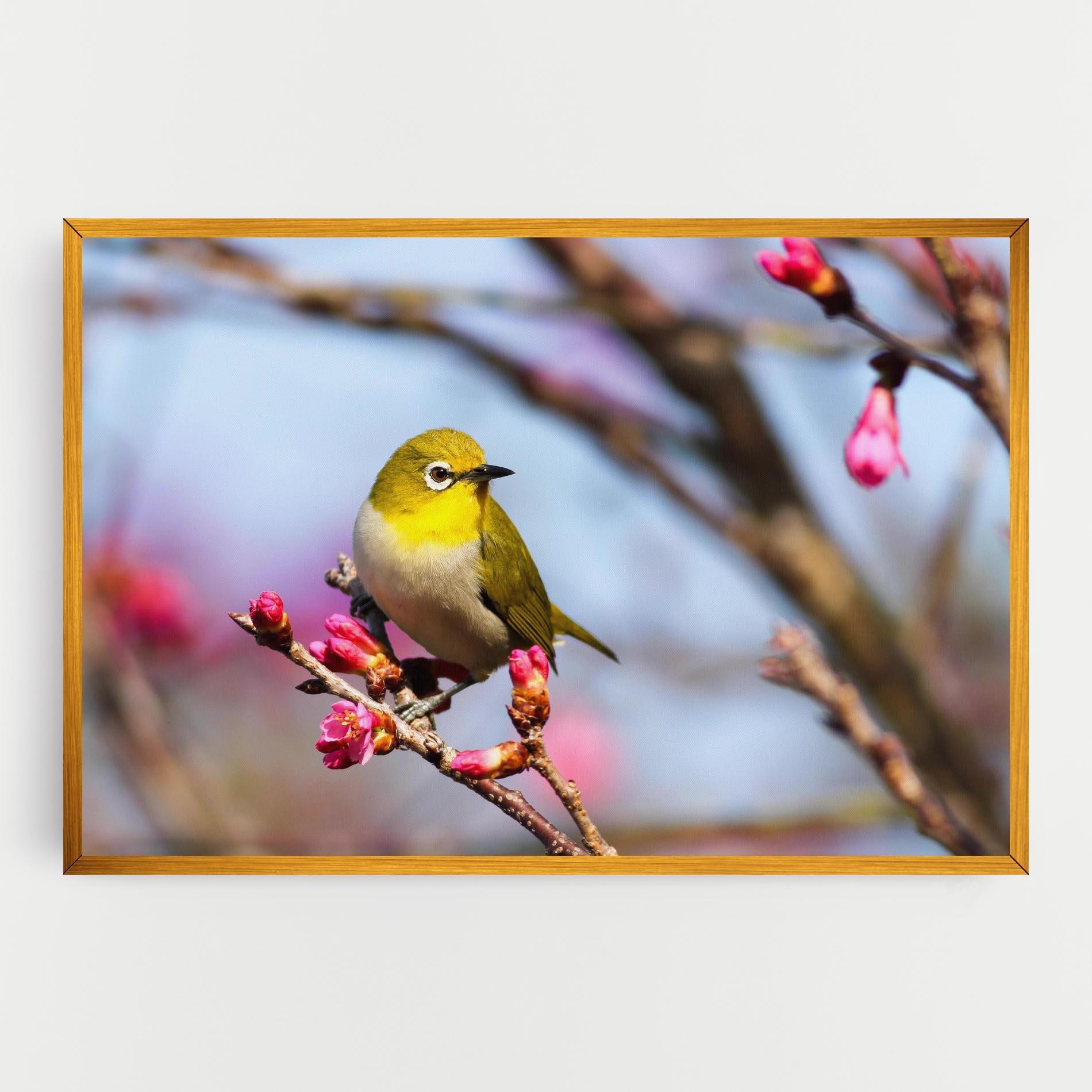 Obraz na Płótnie Cute Pink Flower Buds mockup 0