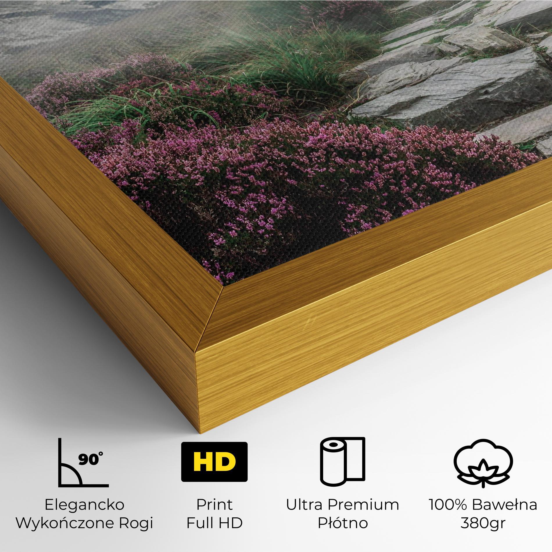 Obraz na Płótnie Mountain Spring View mockup 4