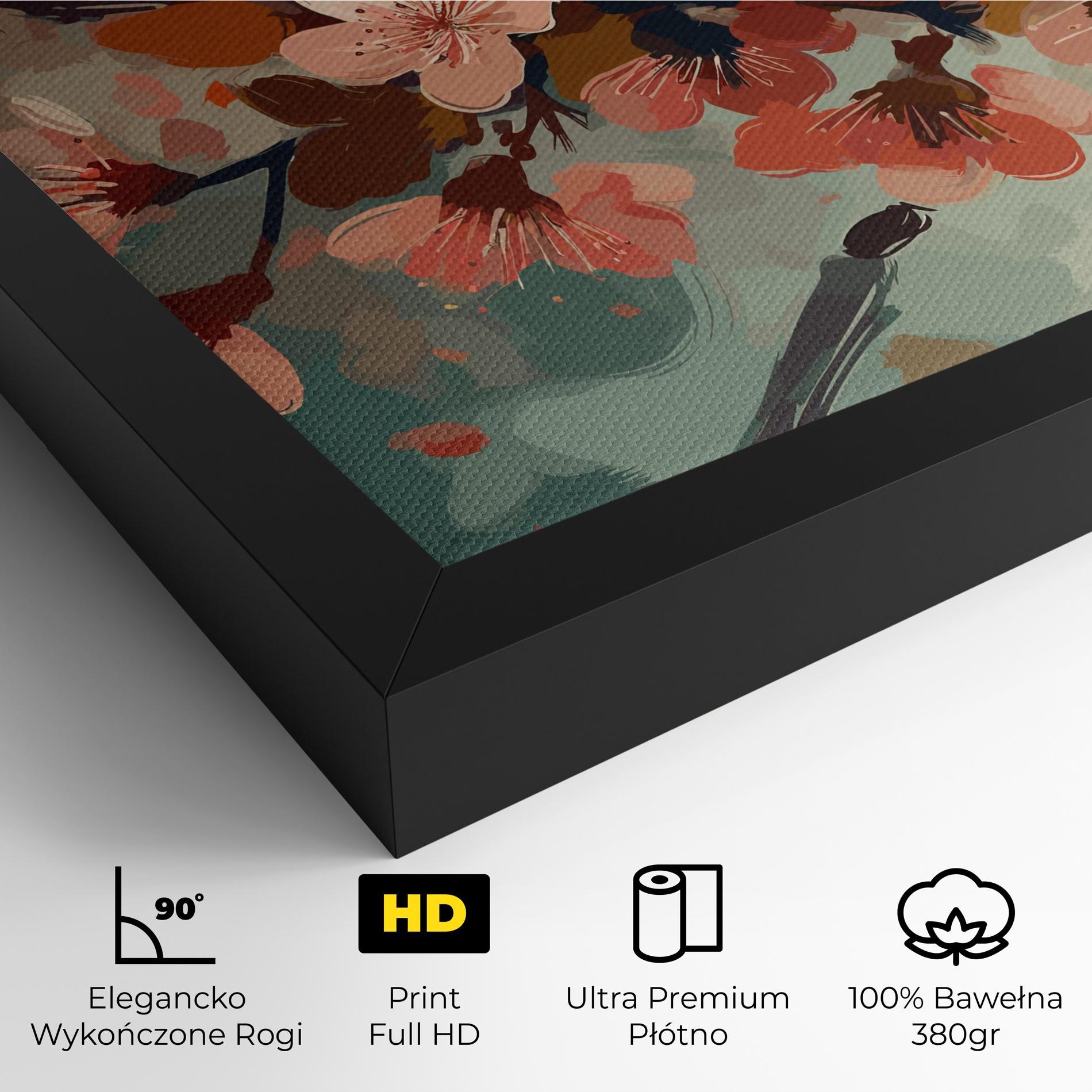 Obraz na Płótnie Cute Spring Flower mockup 4