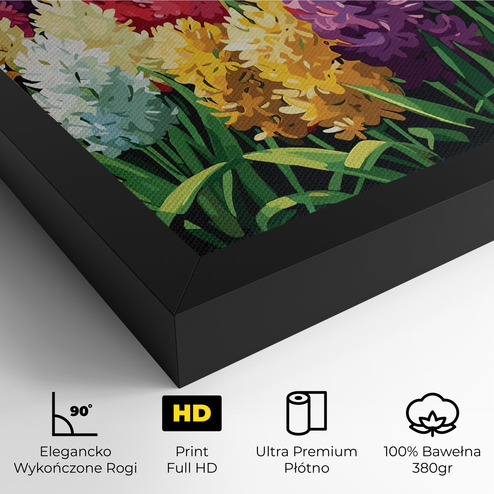 Obraz na Płótnie Pretty Colorful Spring mockup 4