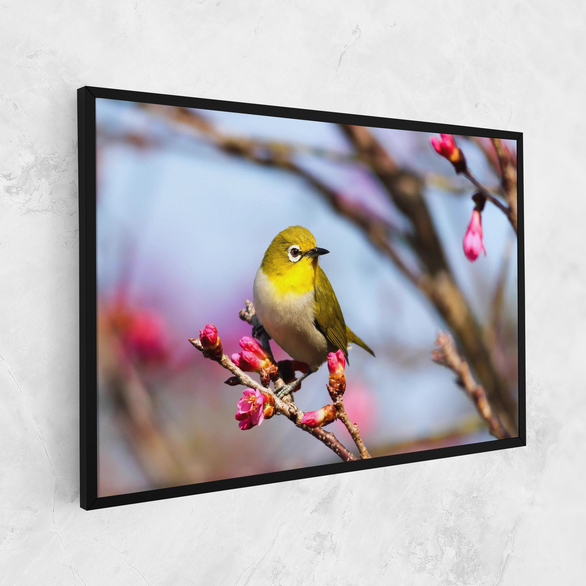 Obraz na Płótnie Cute Pink Flower Buds mockup 1