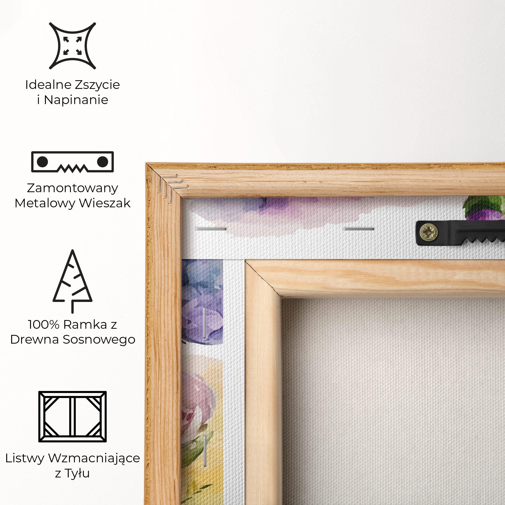 Obraz na Płótnie Beautiful Spring Flowers mockup 5