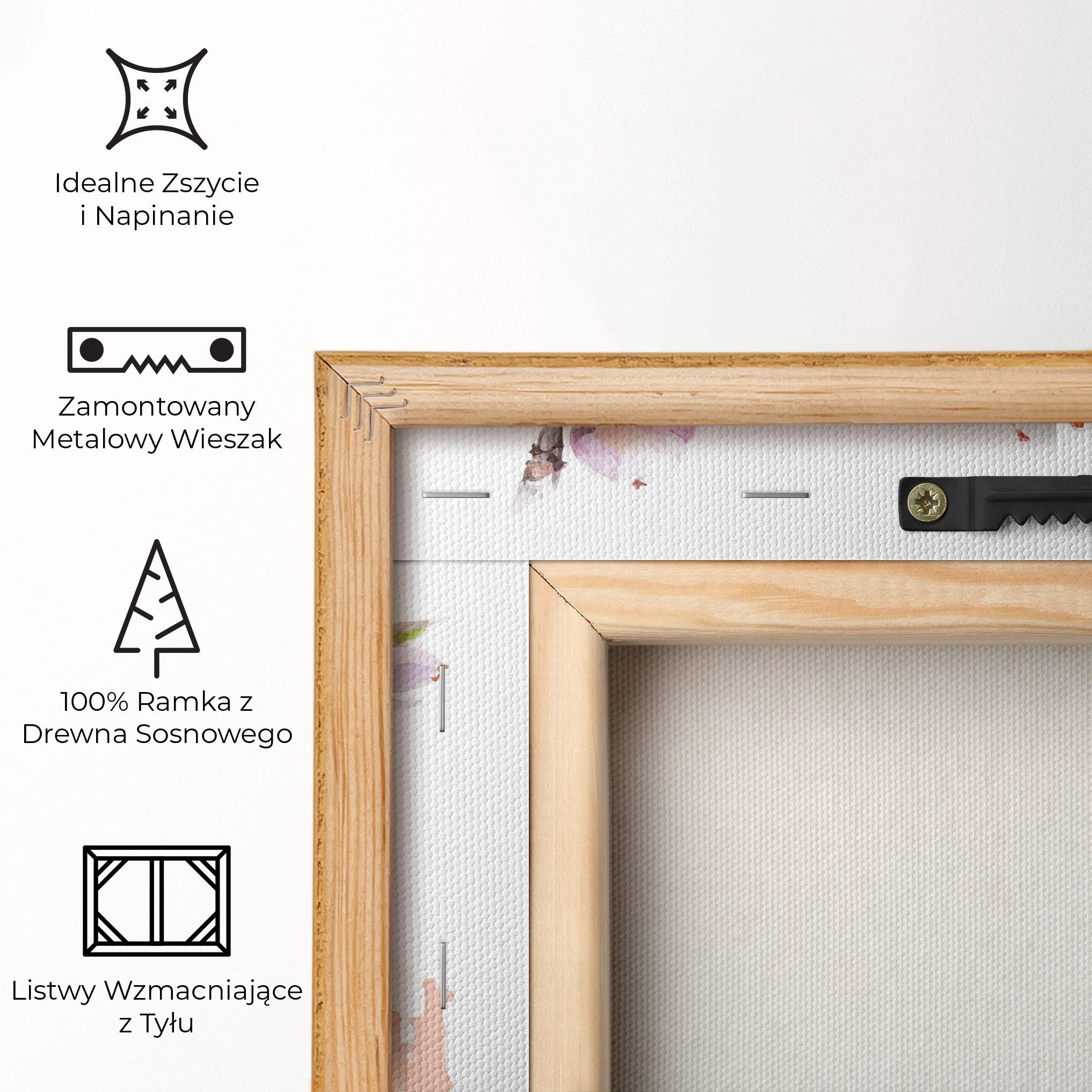 Obraz na Płótnie Cherry Spring Art mockup 5