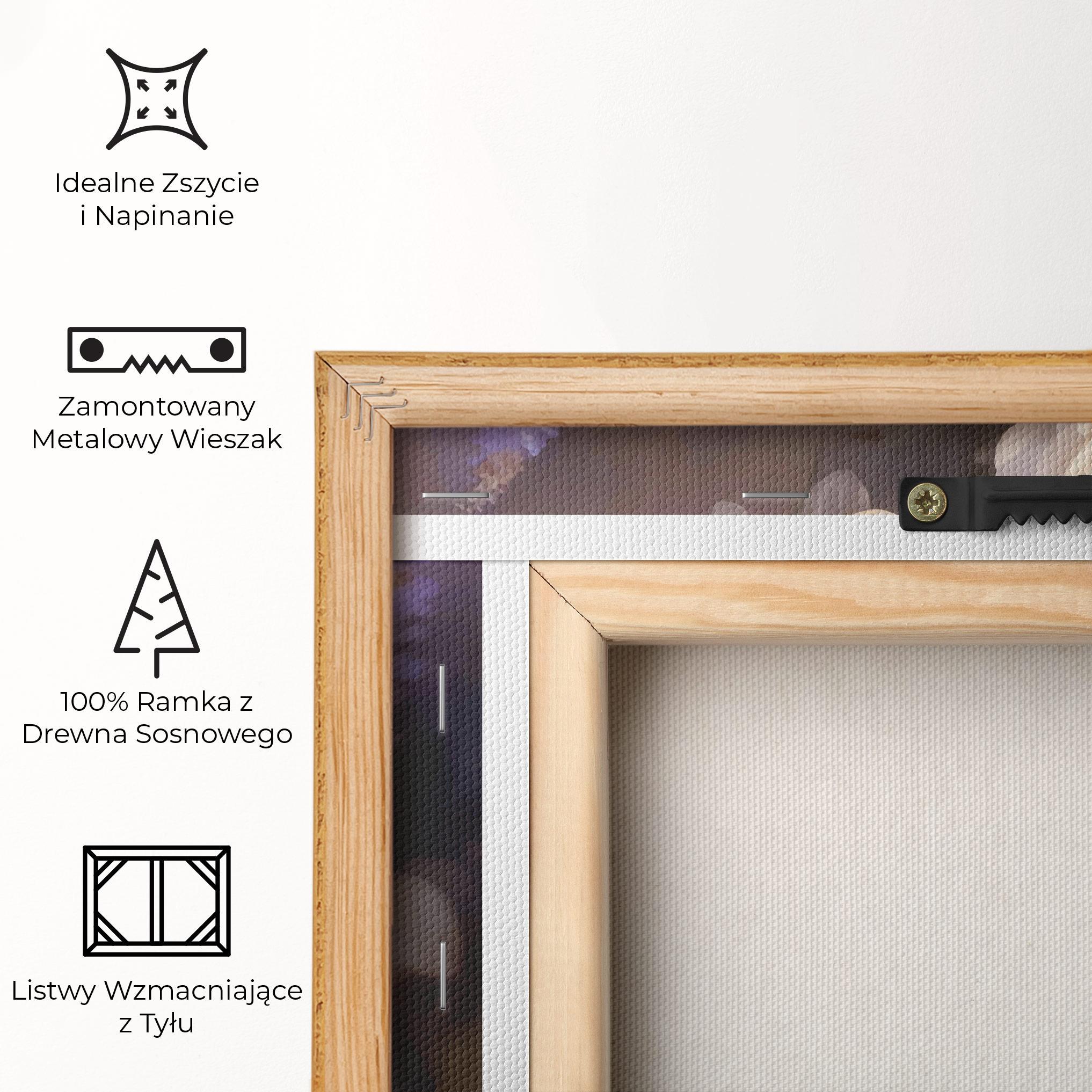 Obraz na Płótnie Cream Flower Spring mockup 5