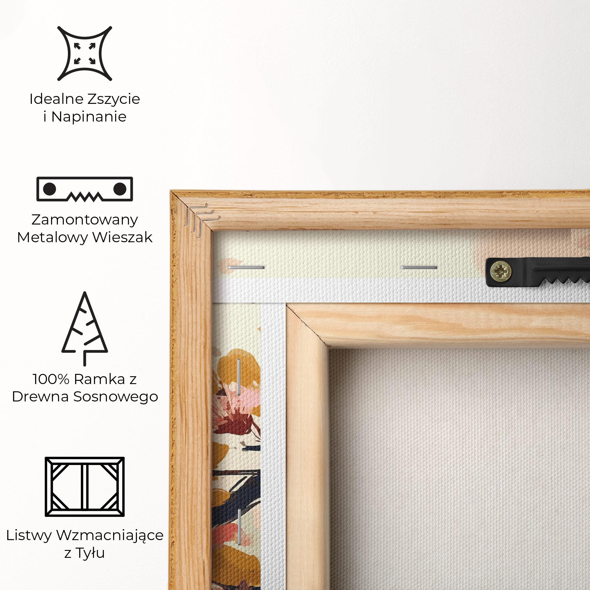 Obraz na Płótnie Cute Spring Flower mockup 5