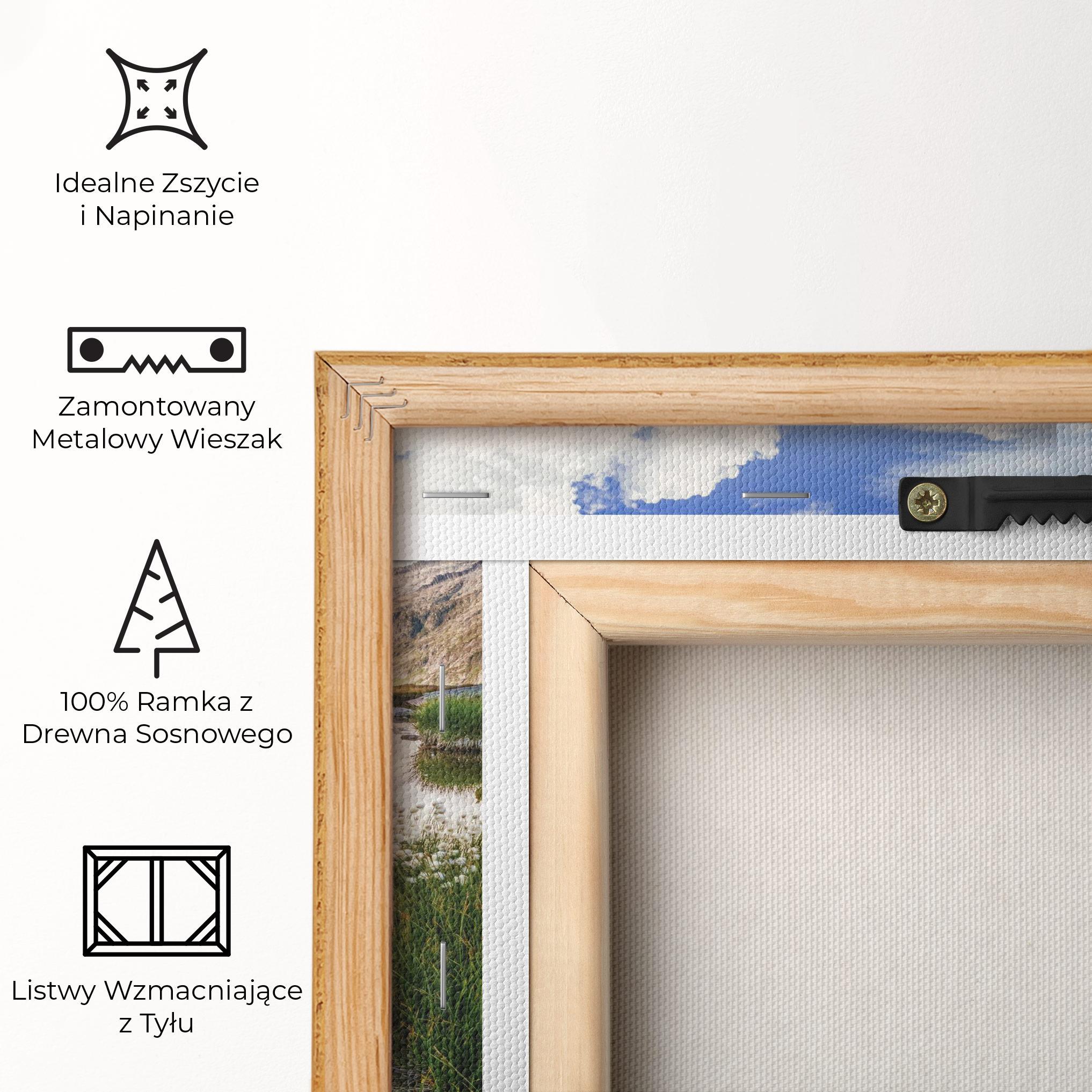 Obraz na Płótnie Lake Spring View mockup 5