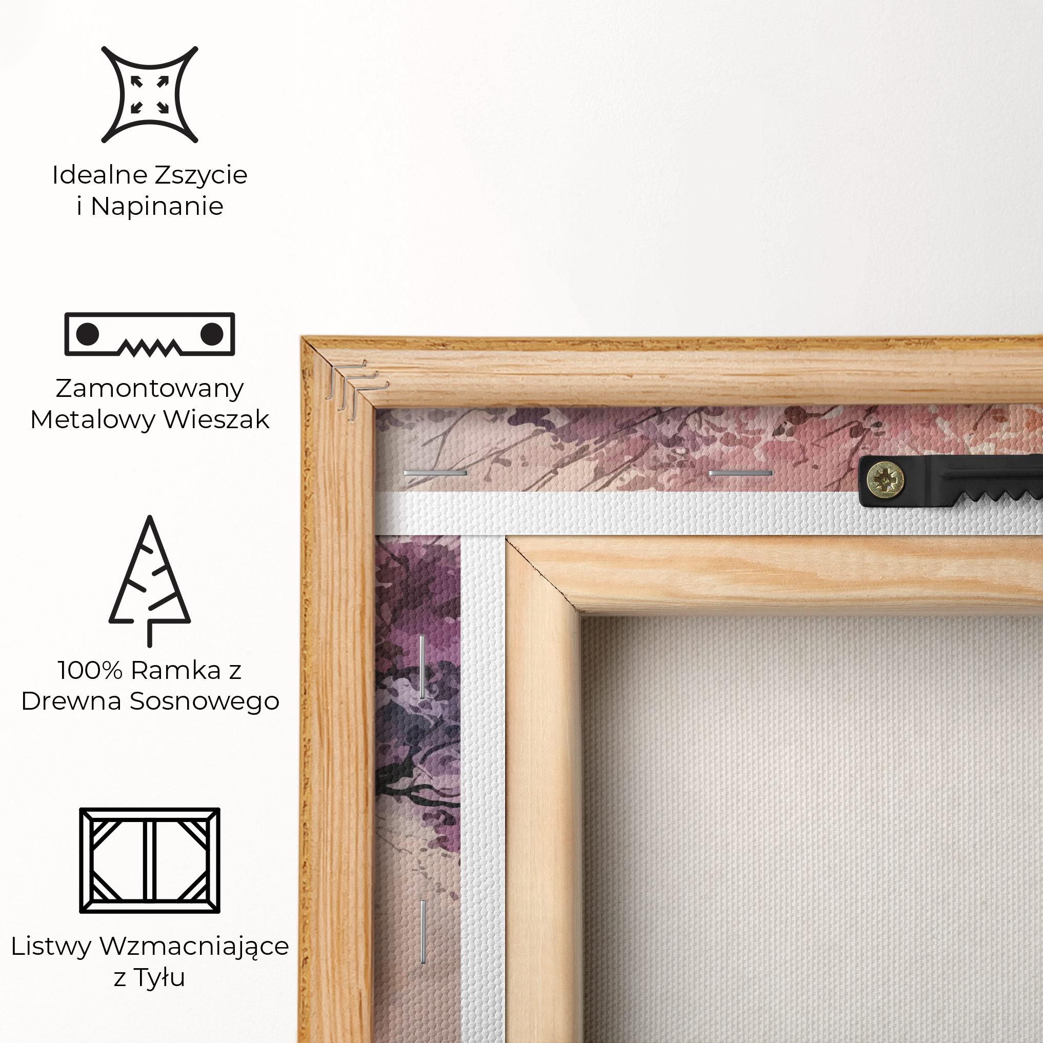 Obraz na Płótnie Sunset Spring mockup 5