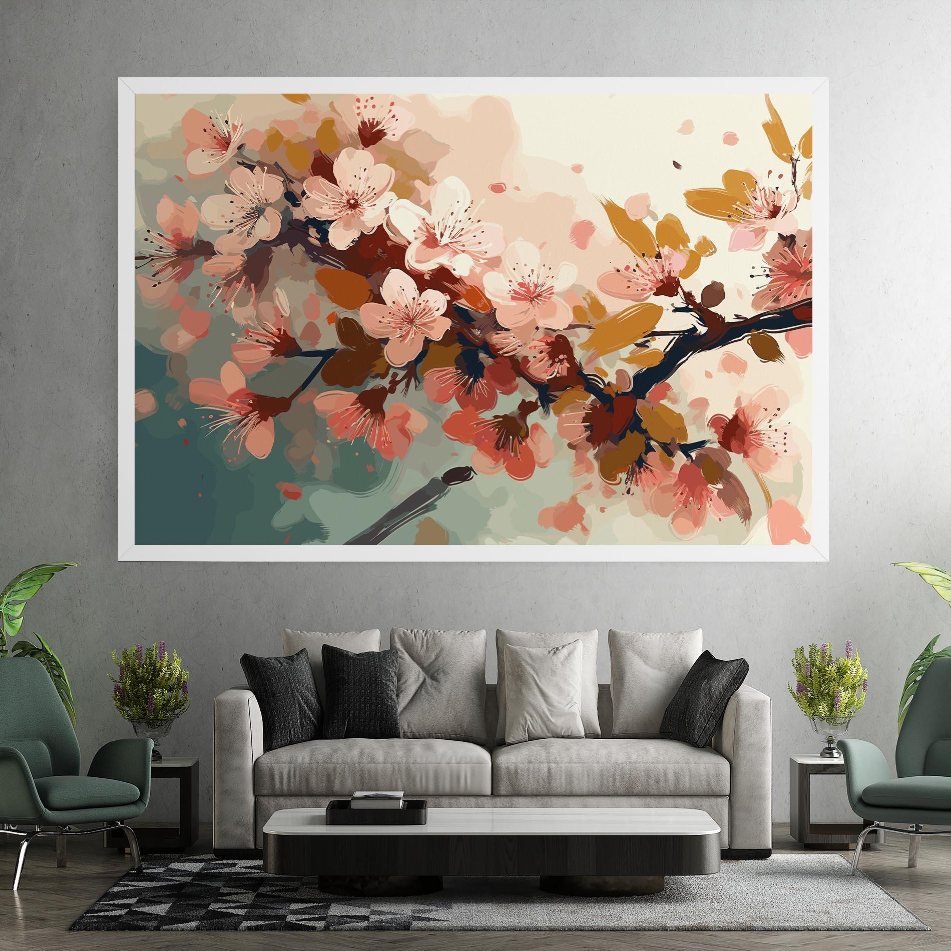 Obraz na Płótnie Cute Spring Flower mockup 7