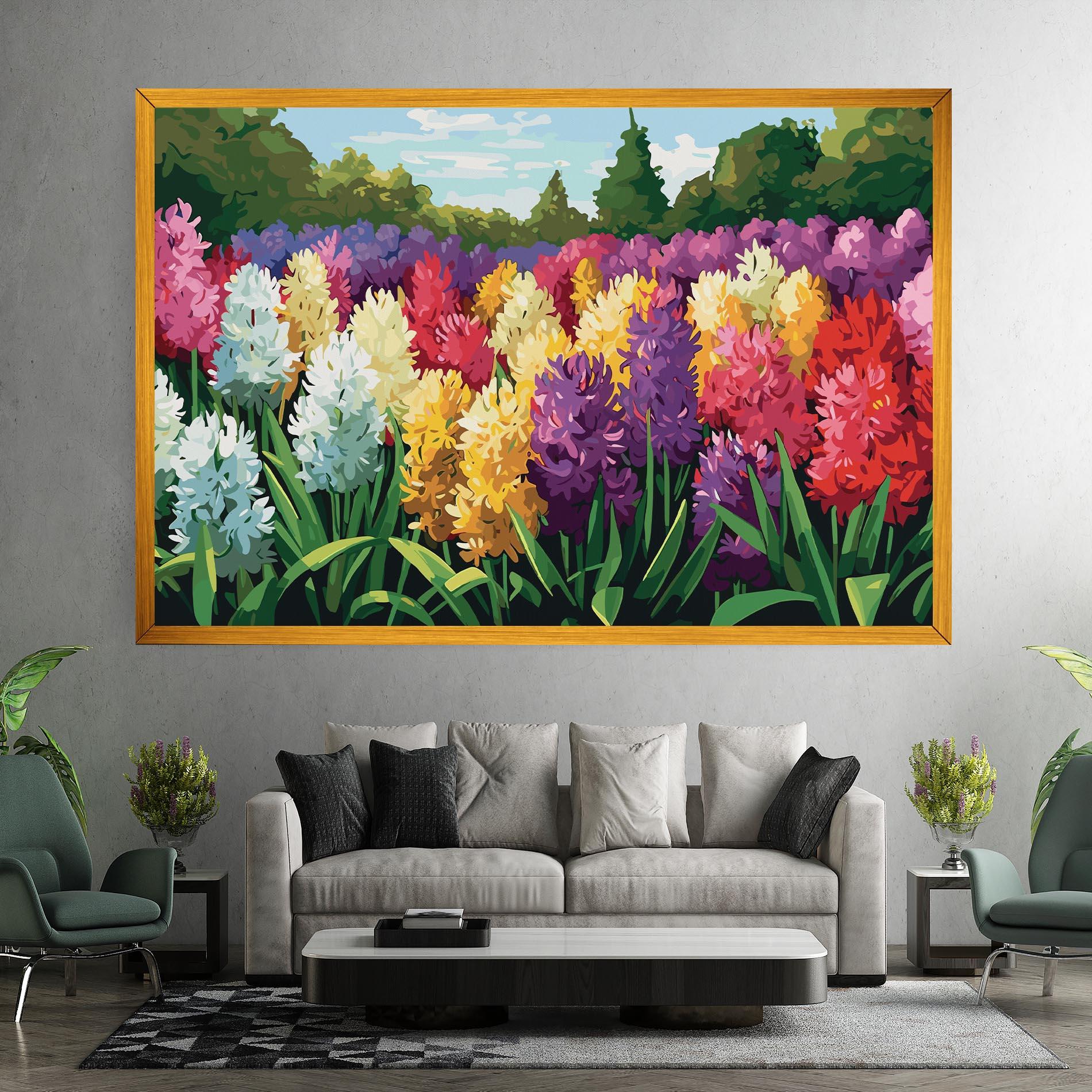 Obraz na Płótnie Pretty Colorful Spring mockup 7