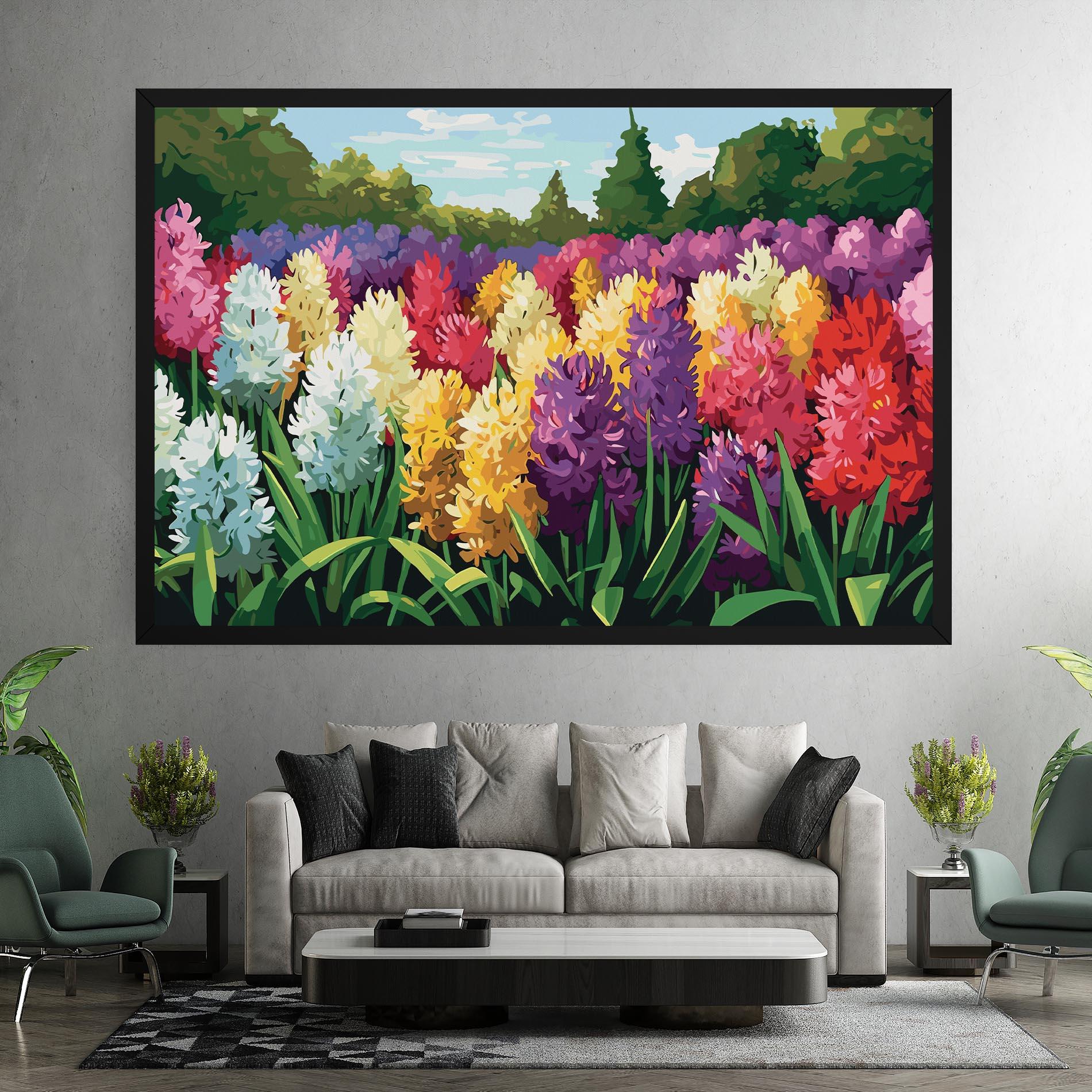 Obraz na Płótnie Pretty Colorful Spring mockup 7