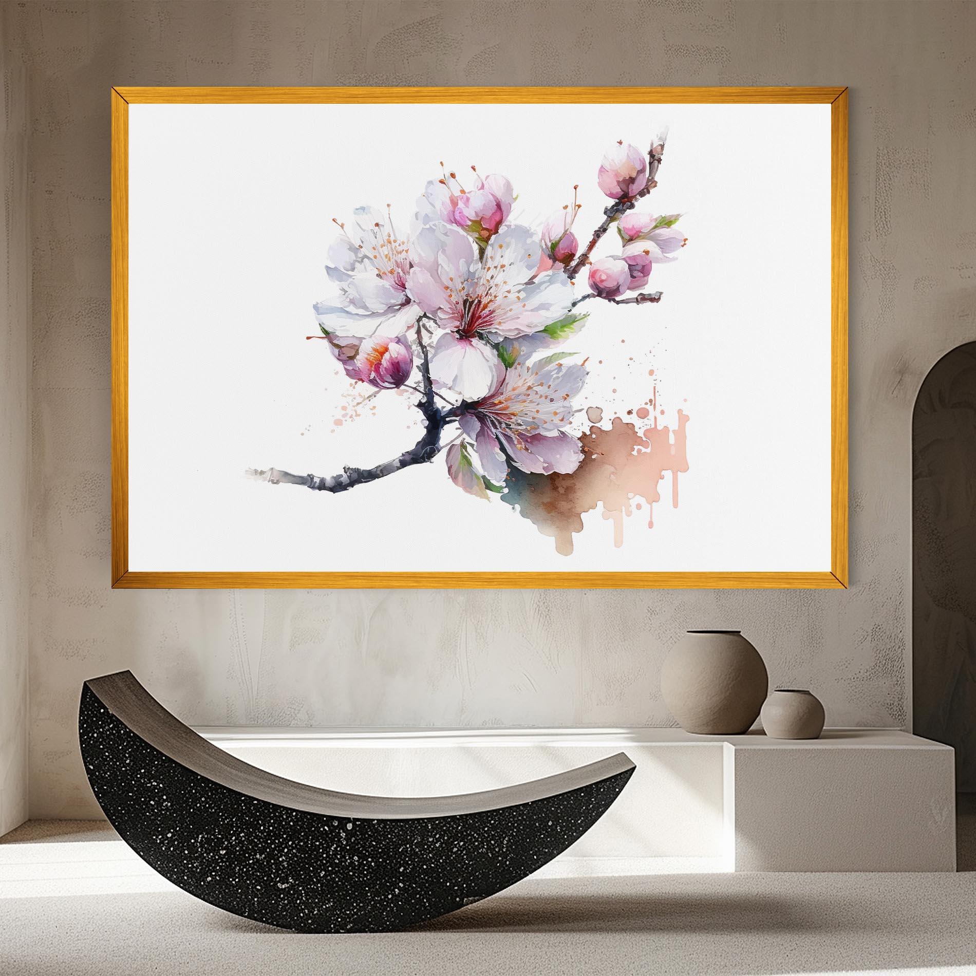 Obraz na Płótnie Cherry Spring Art mockup 8