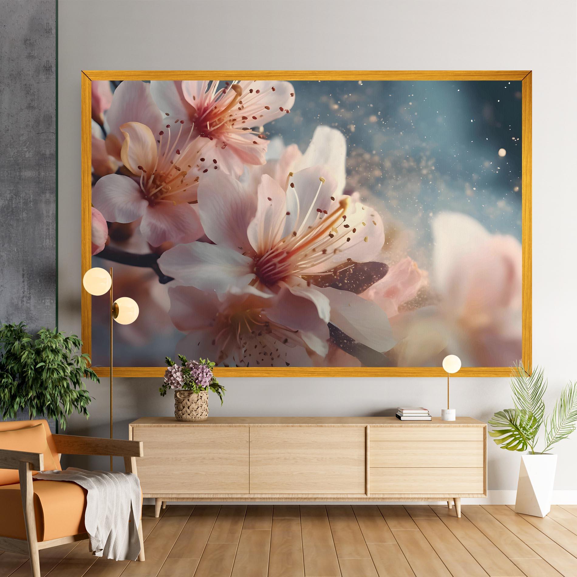 Obraz na Płótnie Flower Spring Art mockup 9