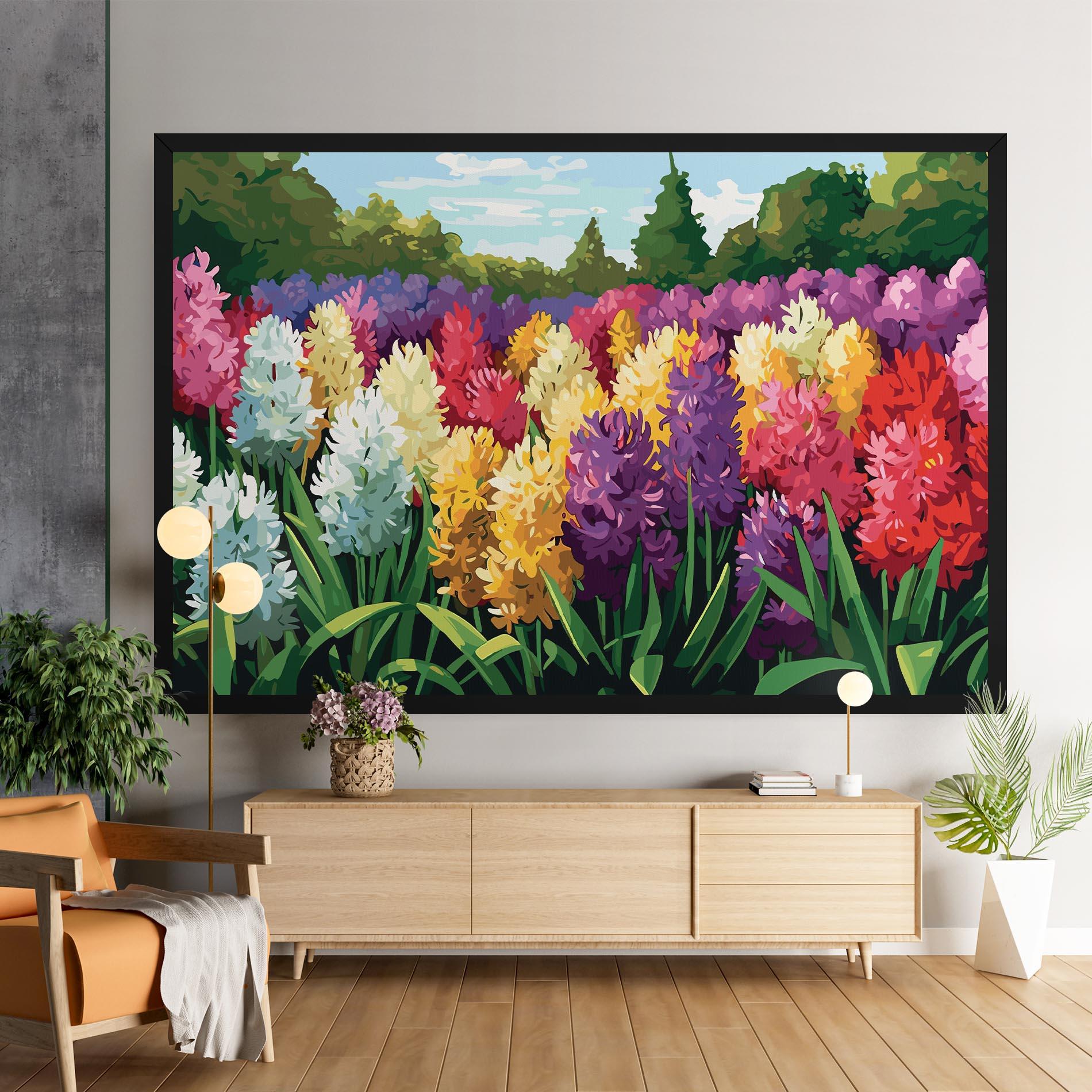 Obraz na Płótnie Pretty Colorful Spring mockup 9