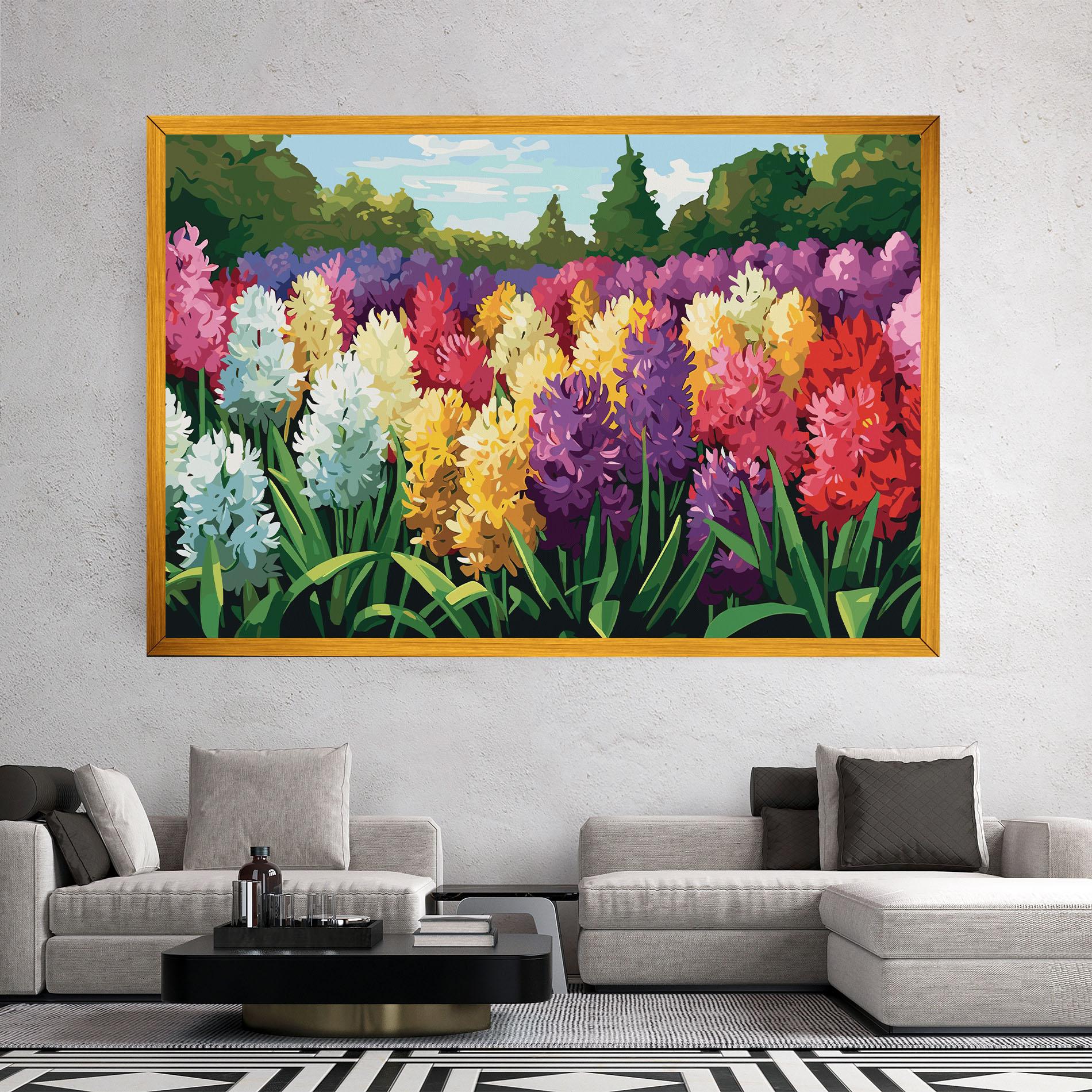 Obraz na Płótnie Pretty Colorful Spring mockup 2