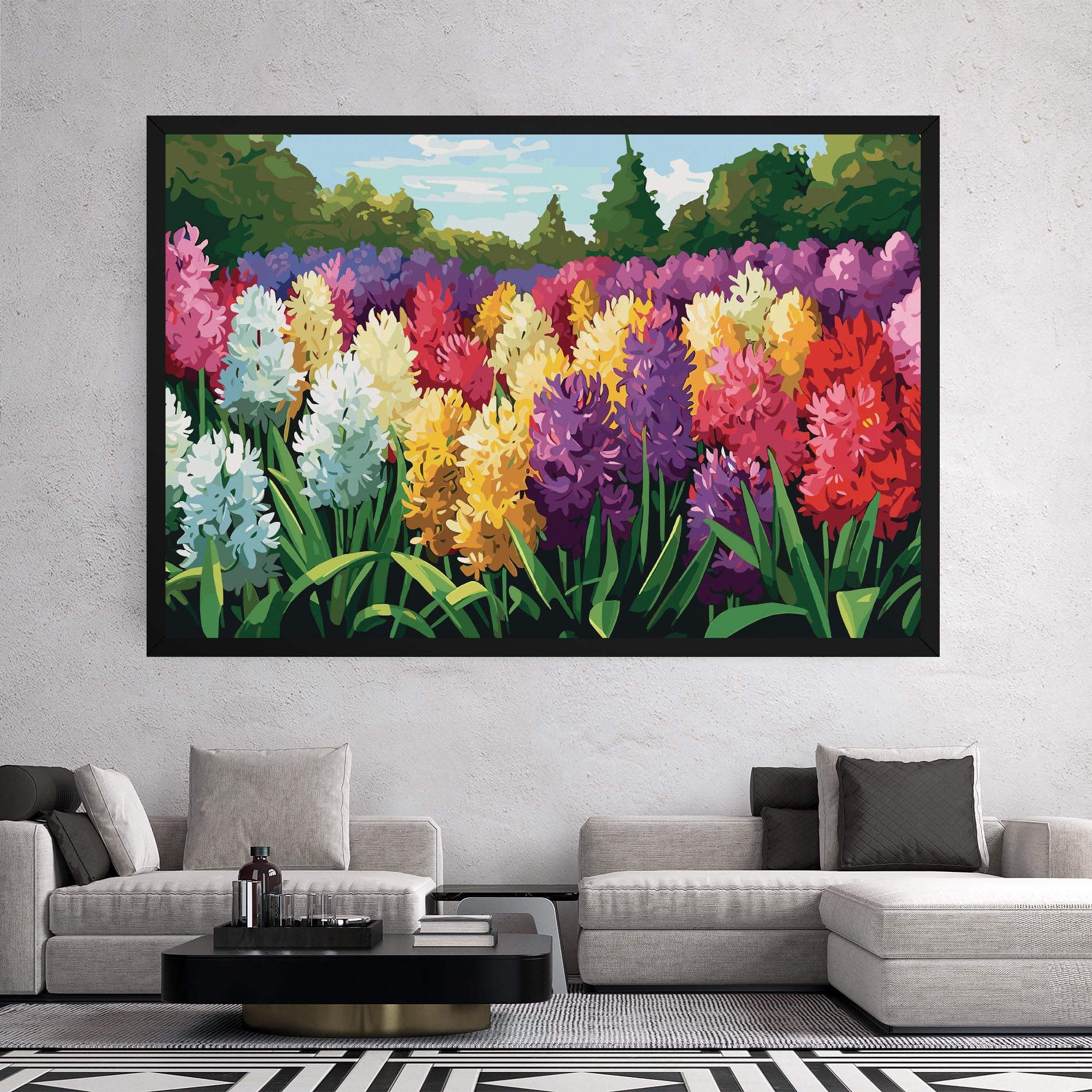 Obraz na Płótnie Pretty Colorful Spring mockup 2