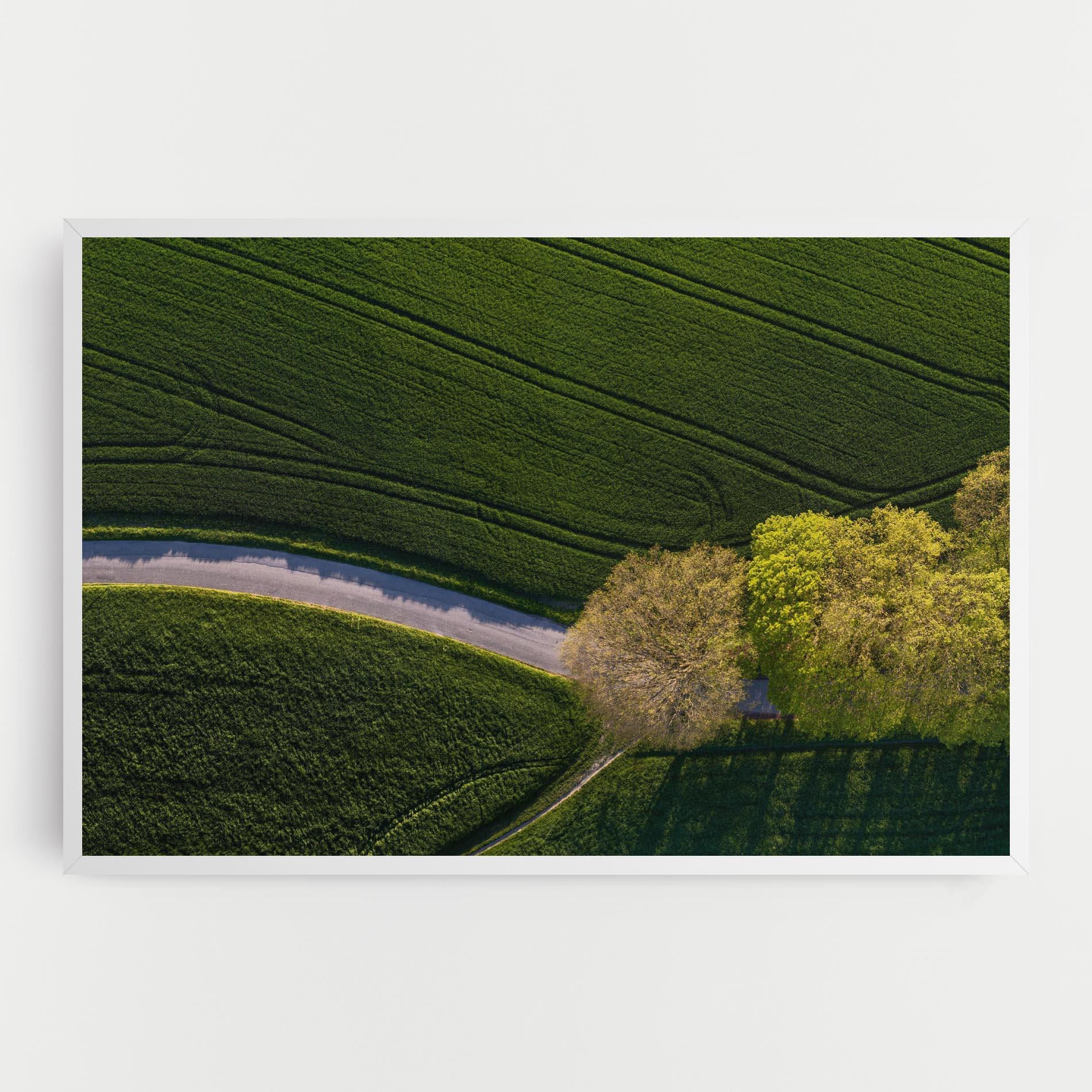 Obraz na Płótnie Green Road mockup 0