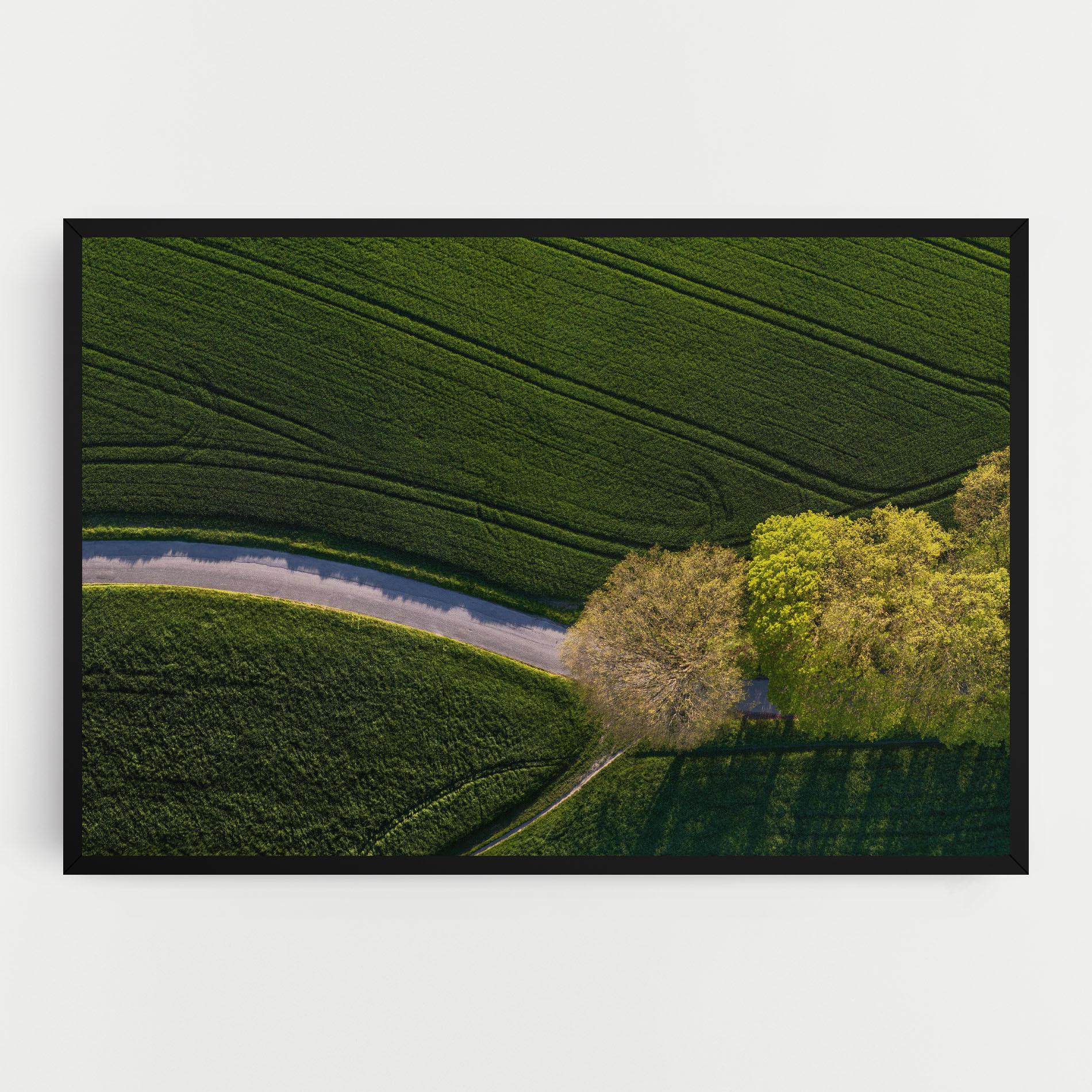 Obraz na Płótnie Green Road mockup 0