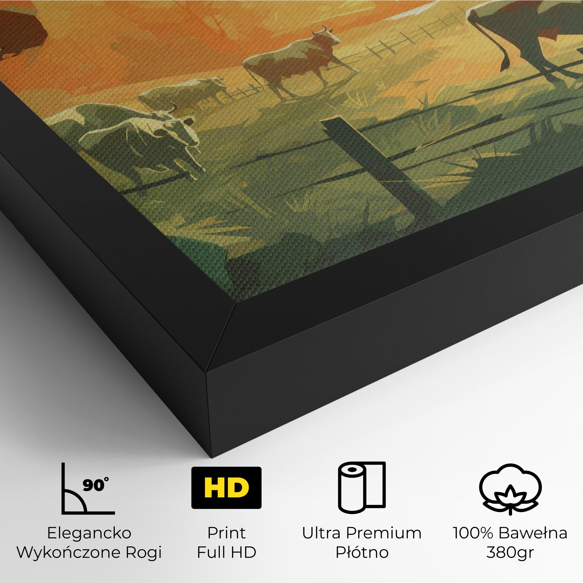 Cows Grazing mockup 4