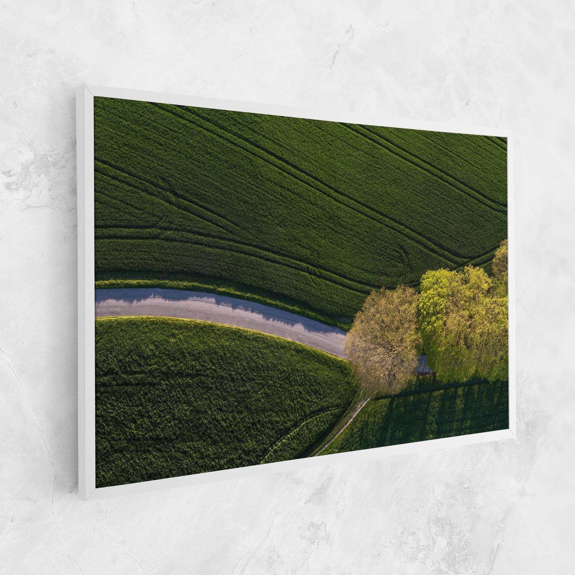 Obraz na Płótnie Green Road mockup 1