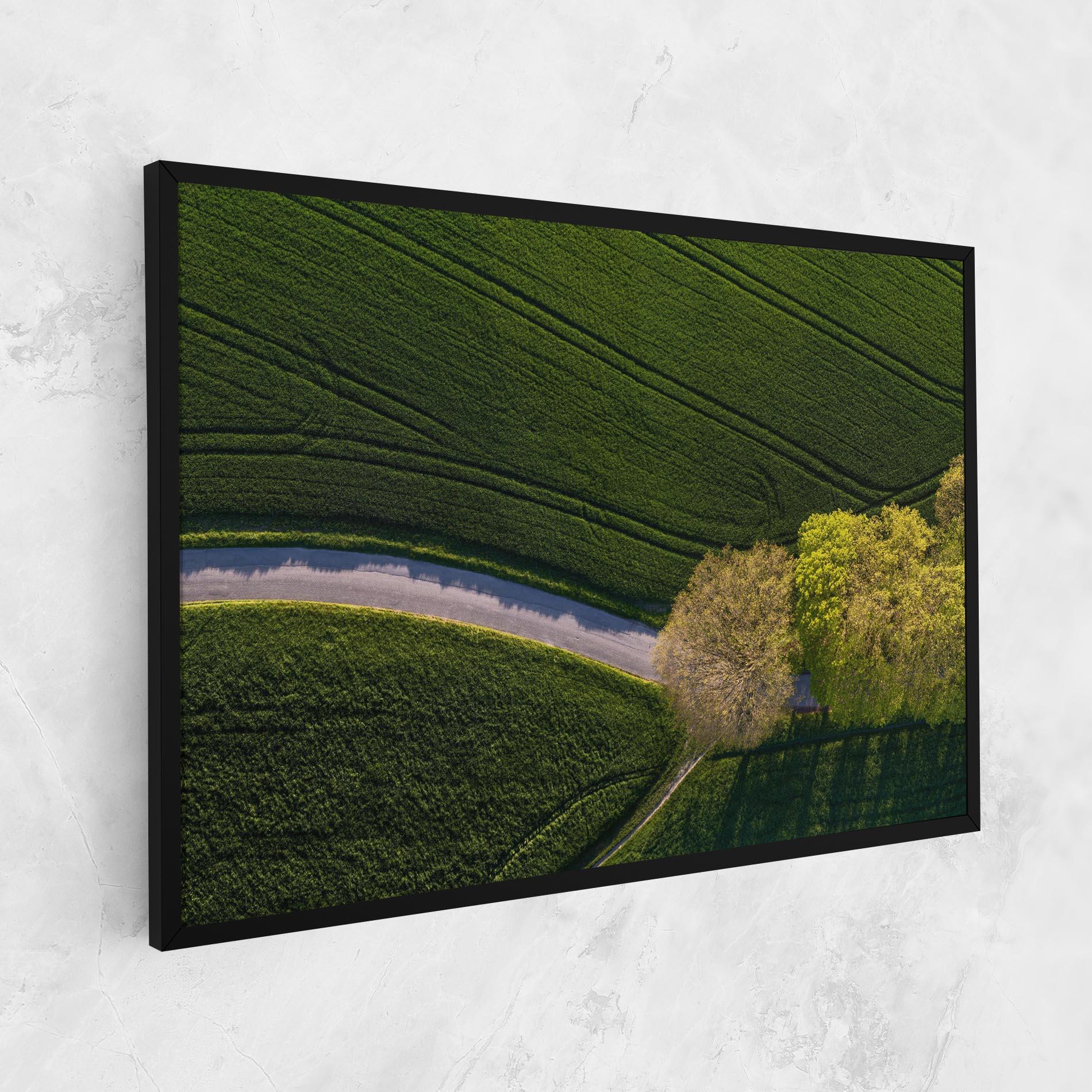 Obraz na Płótnie Green Road mockup 1