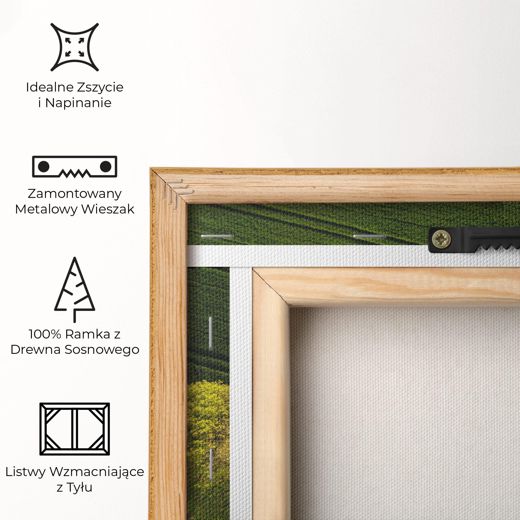 Obraz na Płótnie Green Road mockup 5