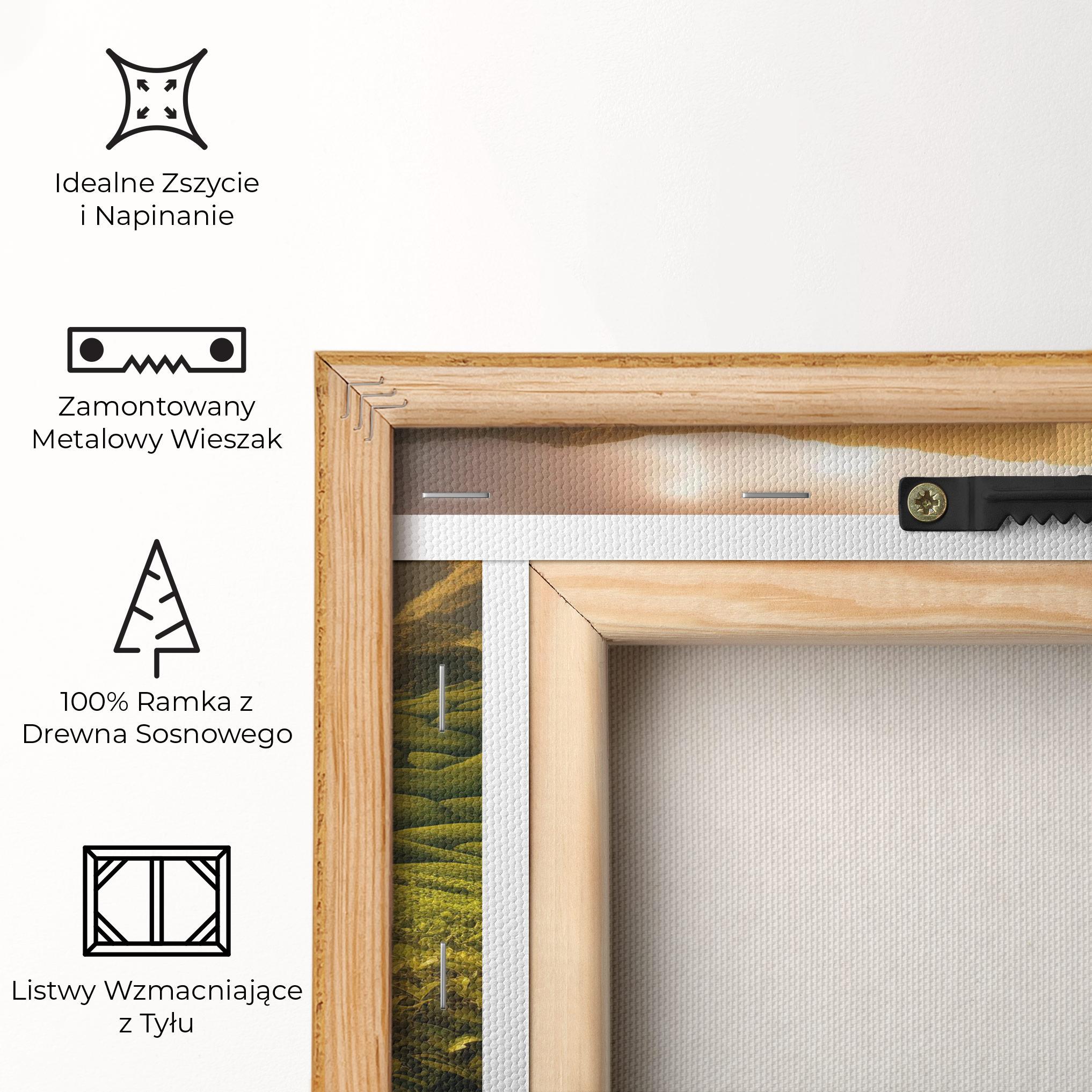 Obraz na Płótnie Tea Fields mockup 5