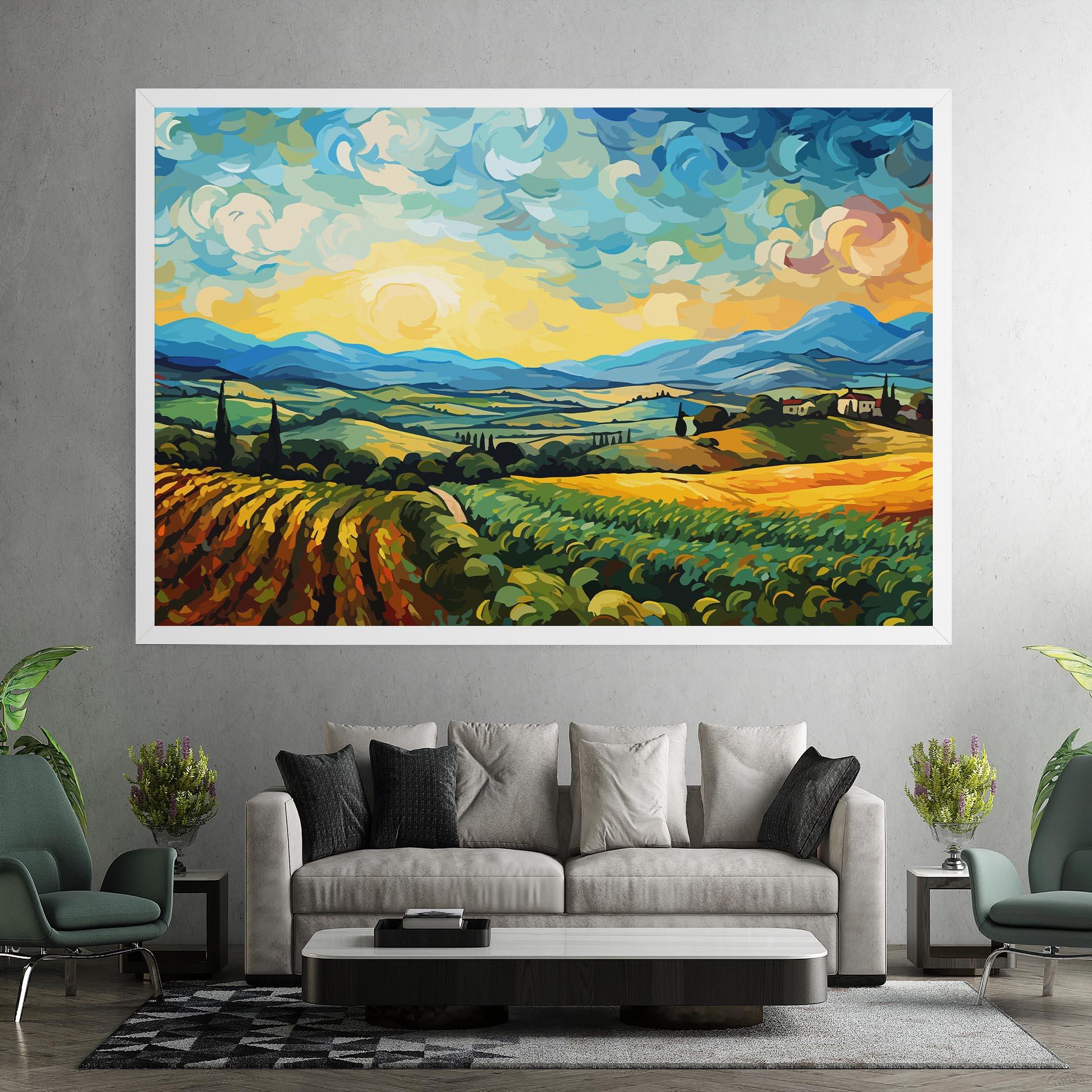 Obraz na Płótnie Pretty Rural Fantasy mockup 7