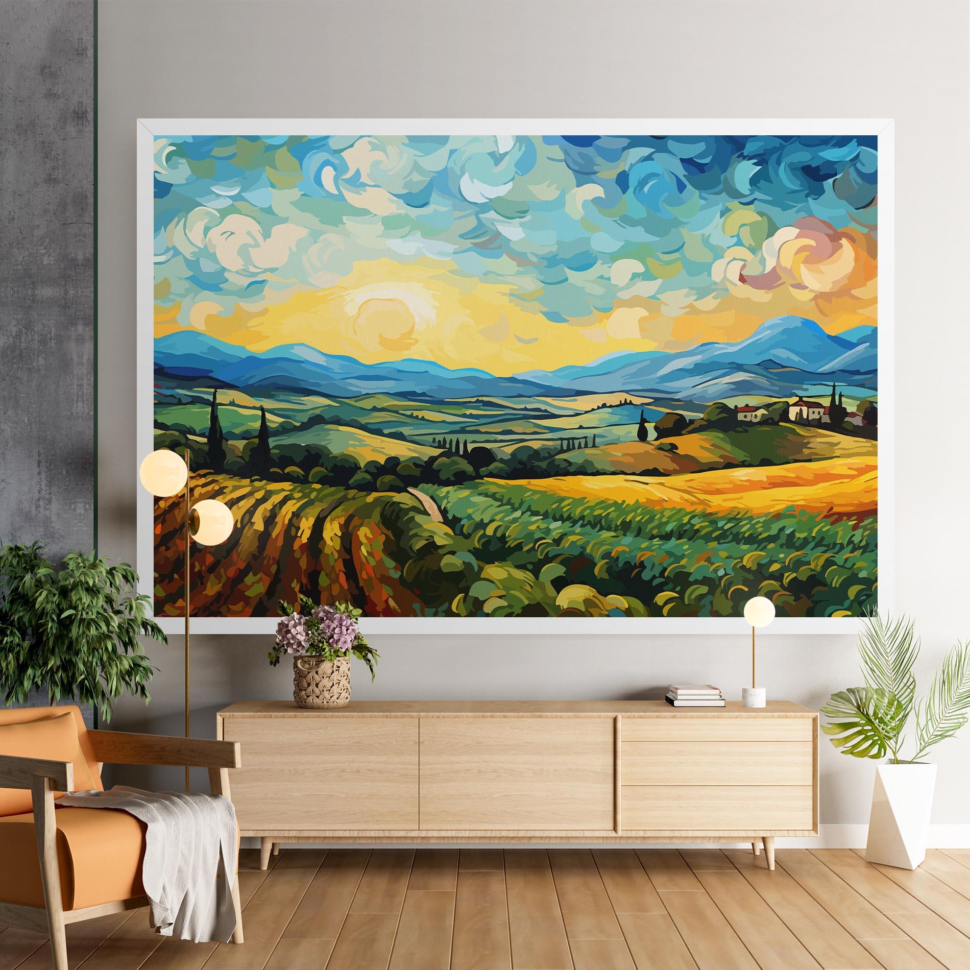 Obraz na Płótnie Pretty Rural Fantasy mockup 9