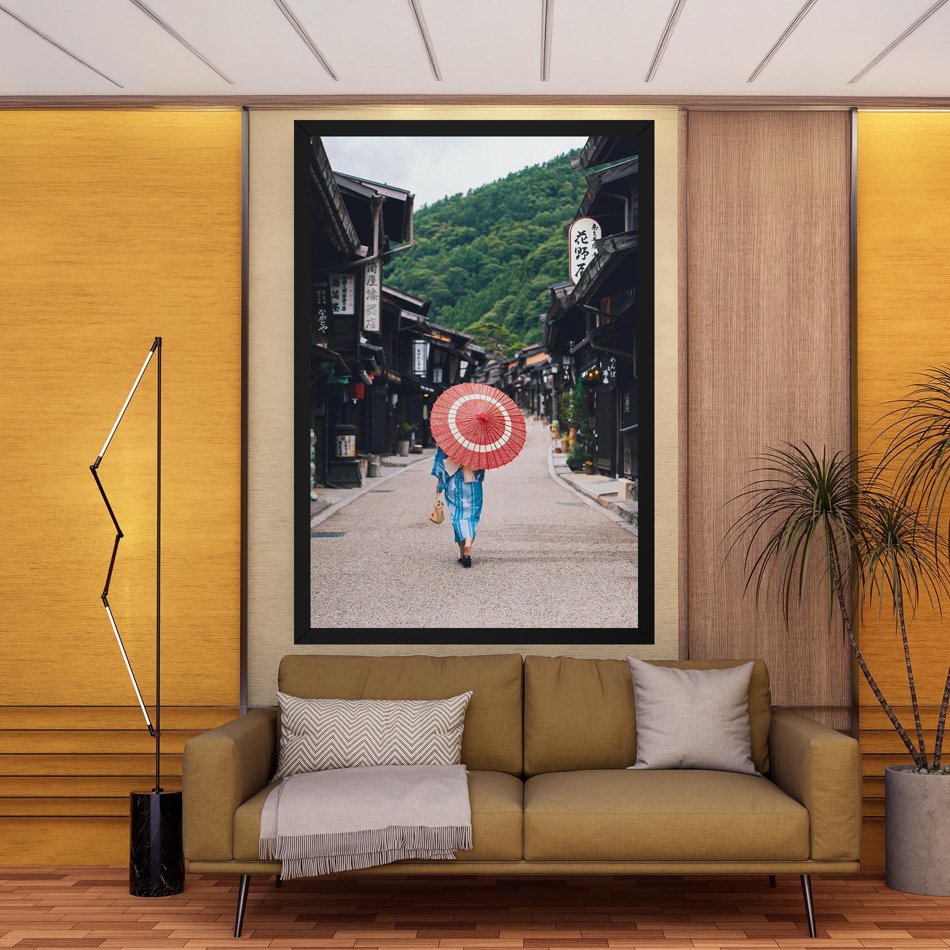 Obraz na Płótnie China Roads mockup 9