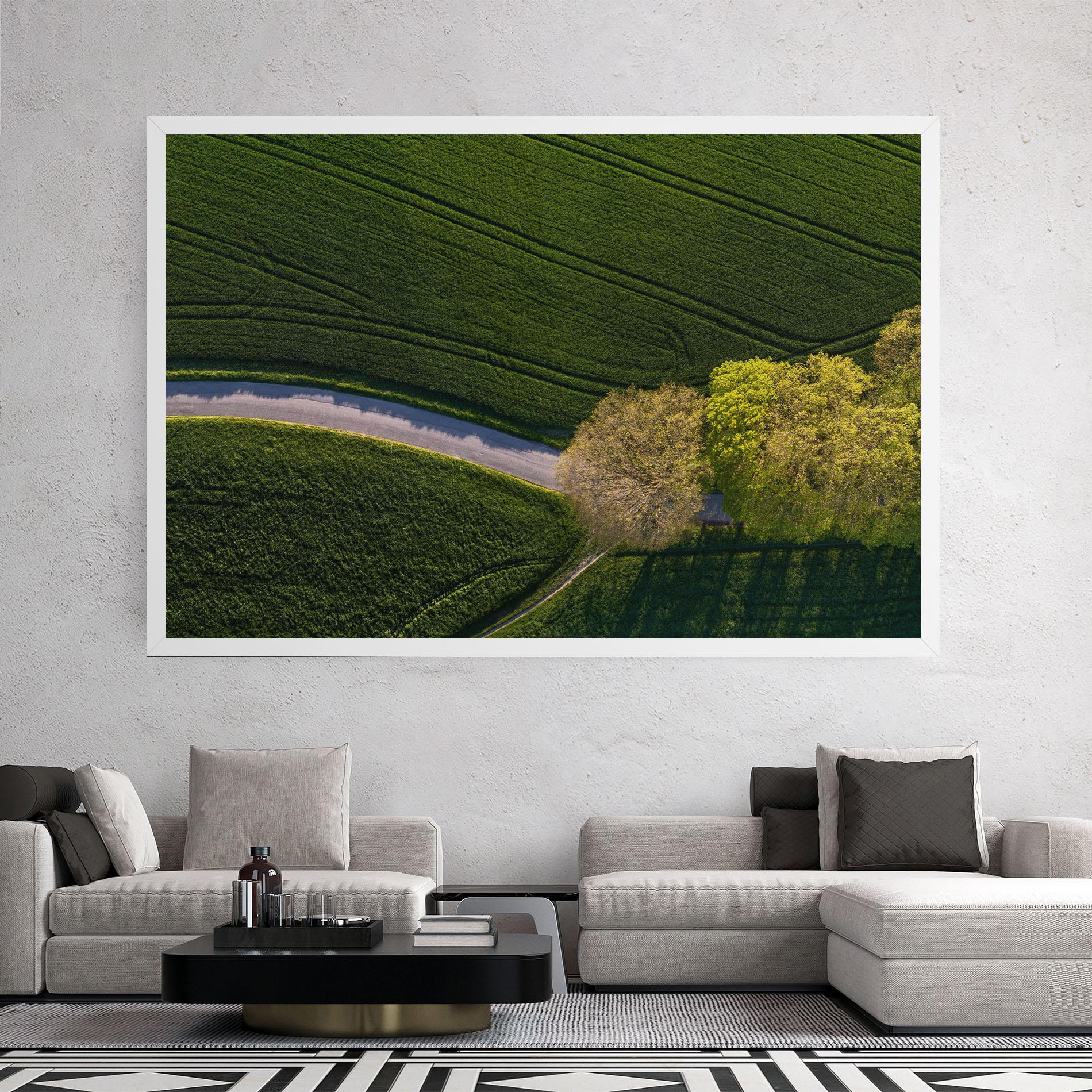 Obraz na Płótnie Green Road mockup 2