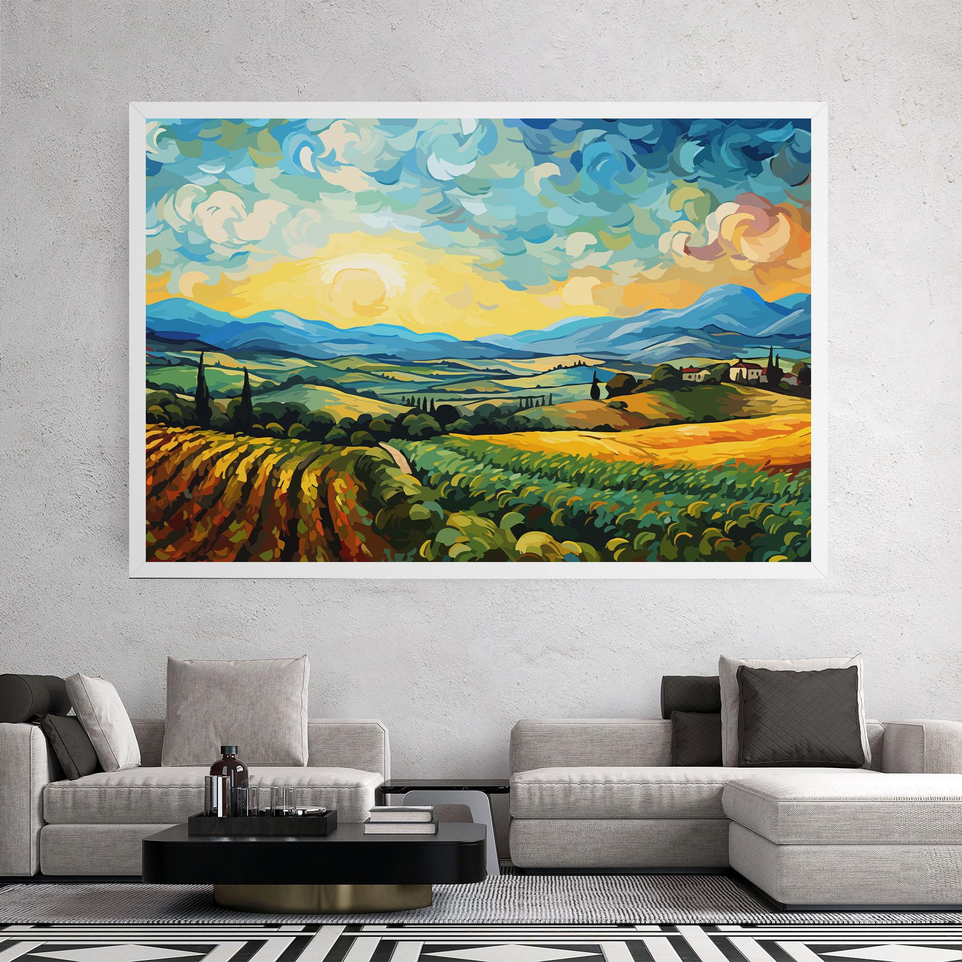 Obraz na Płótnie Pretty Rural Fantasy mockup 2