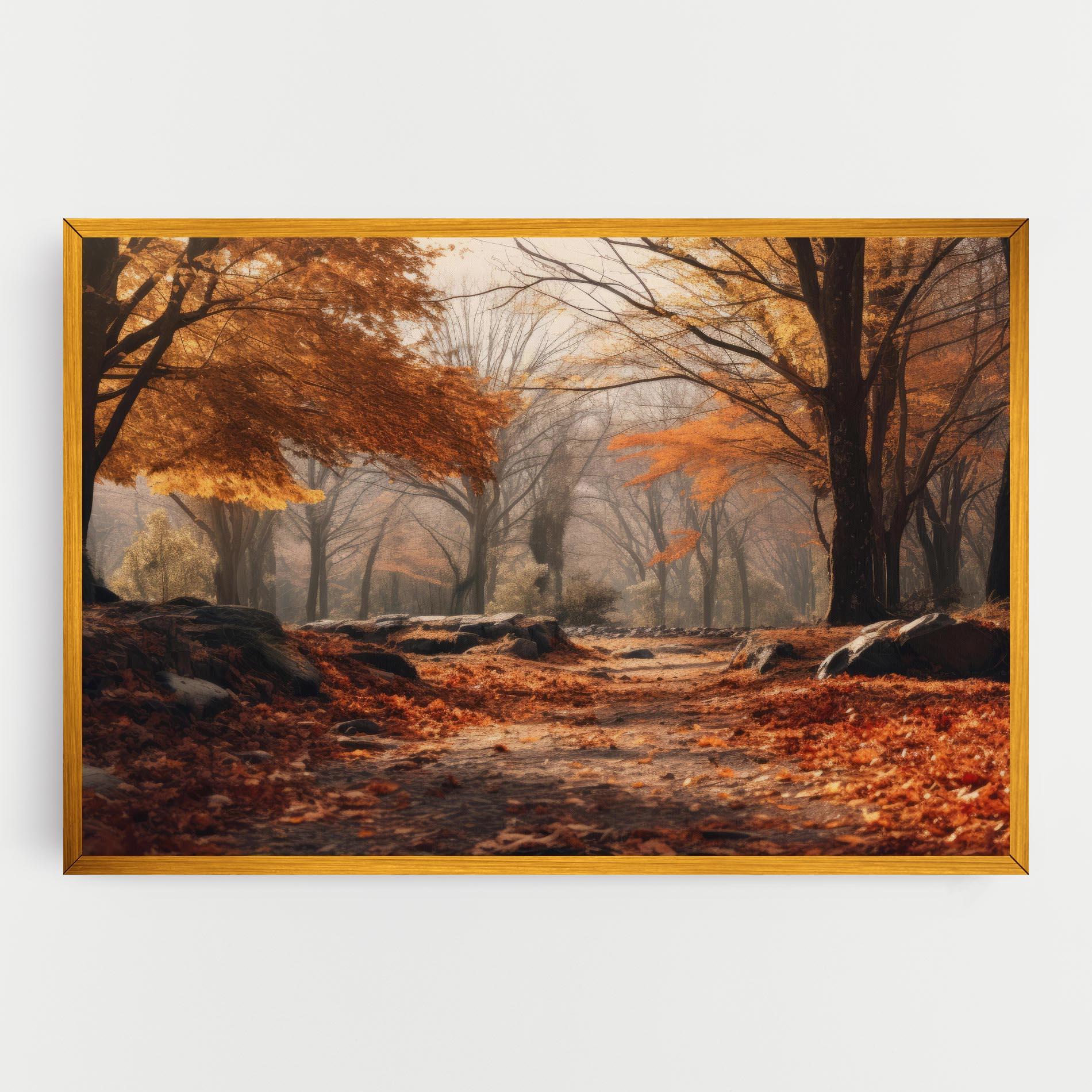 Obraz na Płótnie Autumn Forest mockup 0