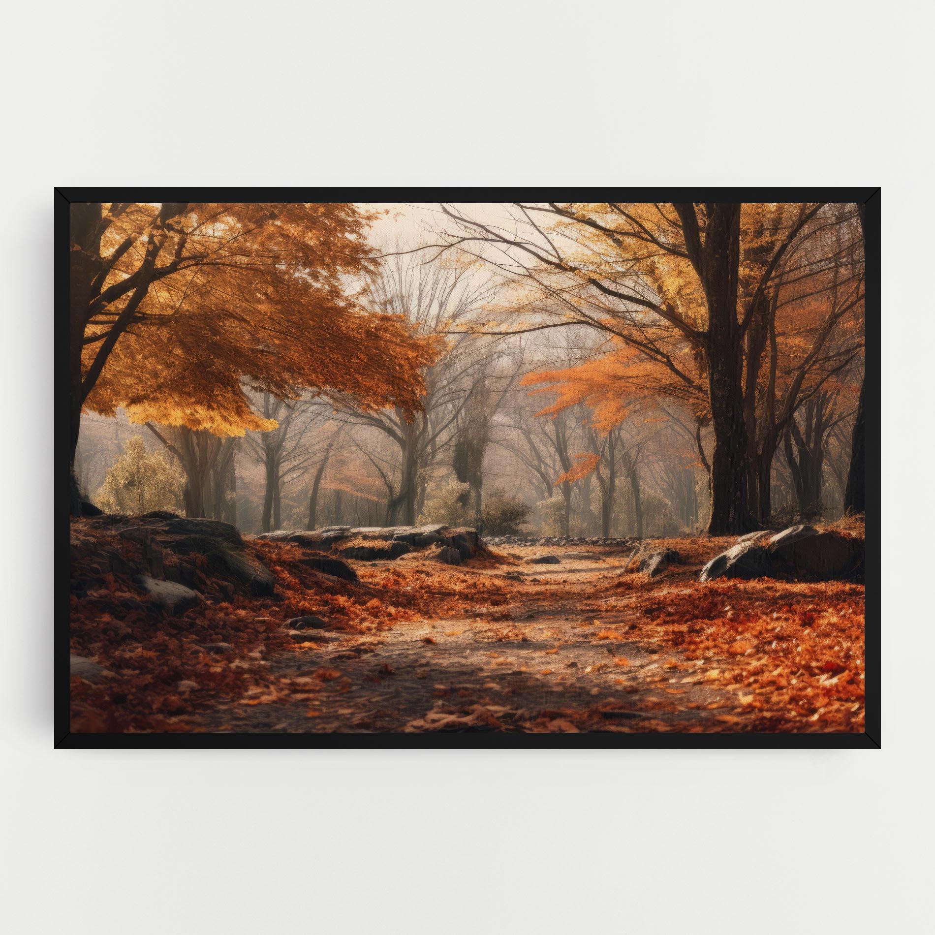 Obraz na Płótnie Autumn Forest mockup 0