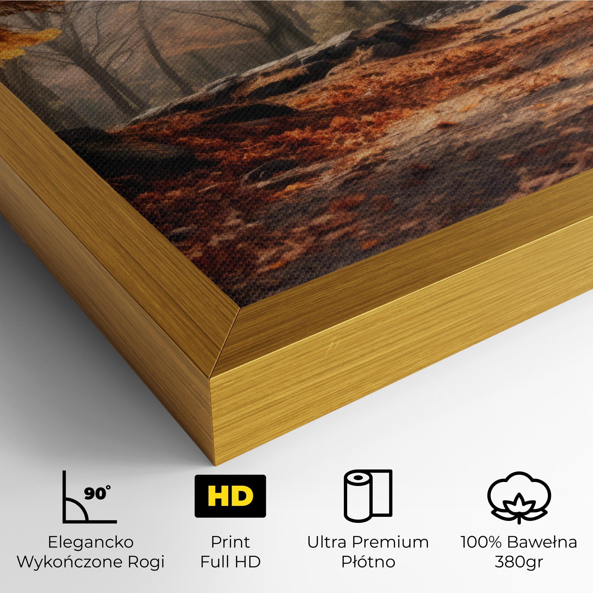 Obraz na Płótnie Autumn Forest mockup 4