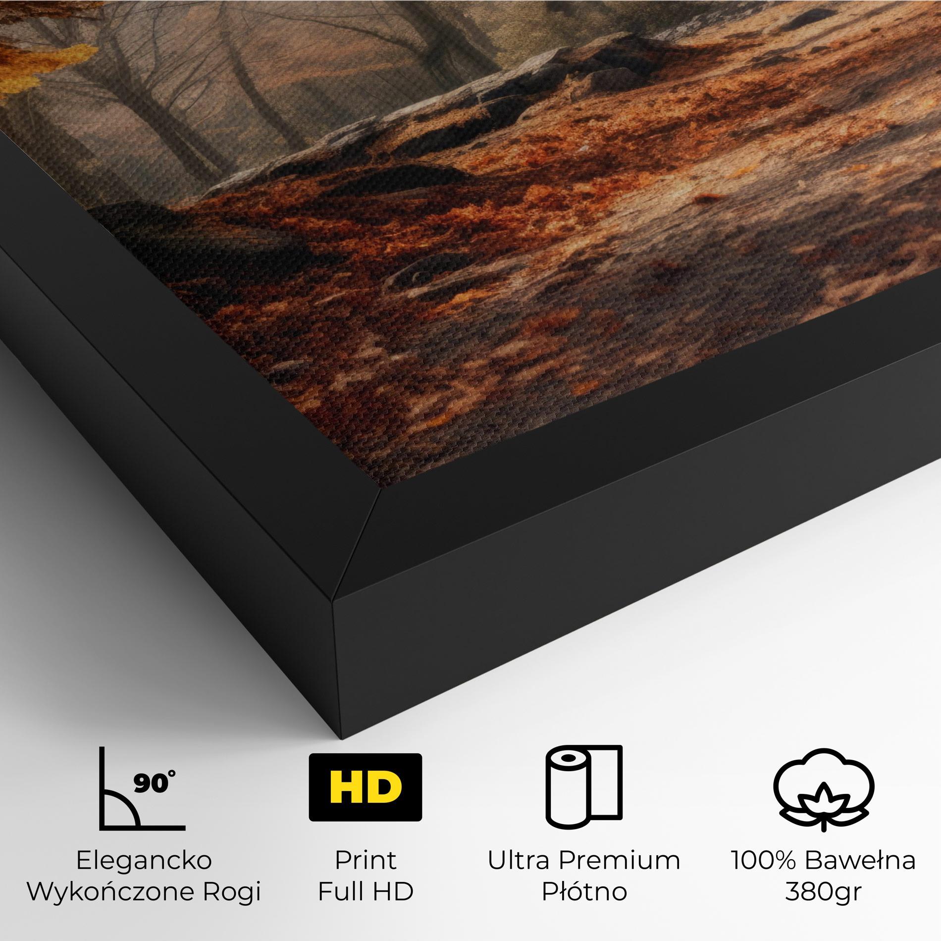 Obraz na Płótnie Autumn Forest mockup 4