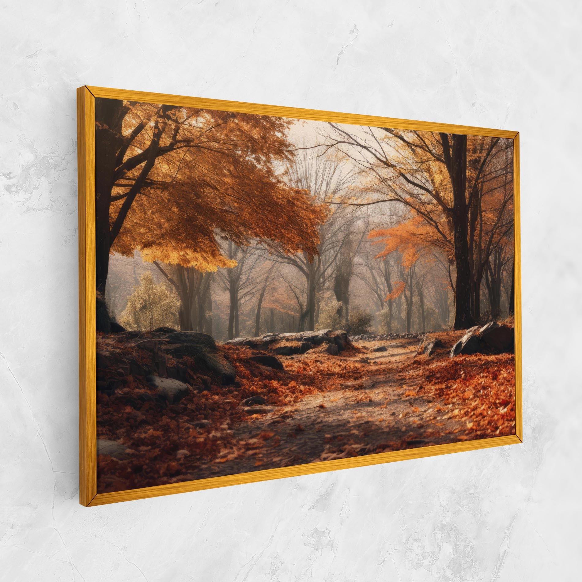 Obraz na Płótnie Autumn Forest mockup 1
