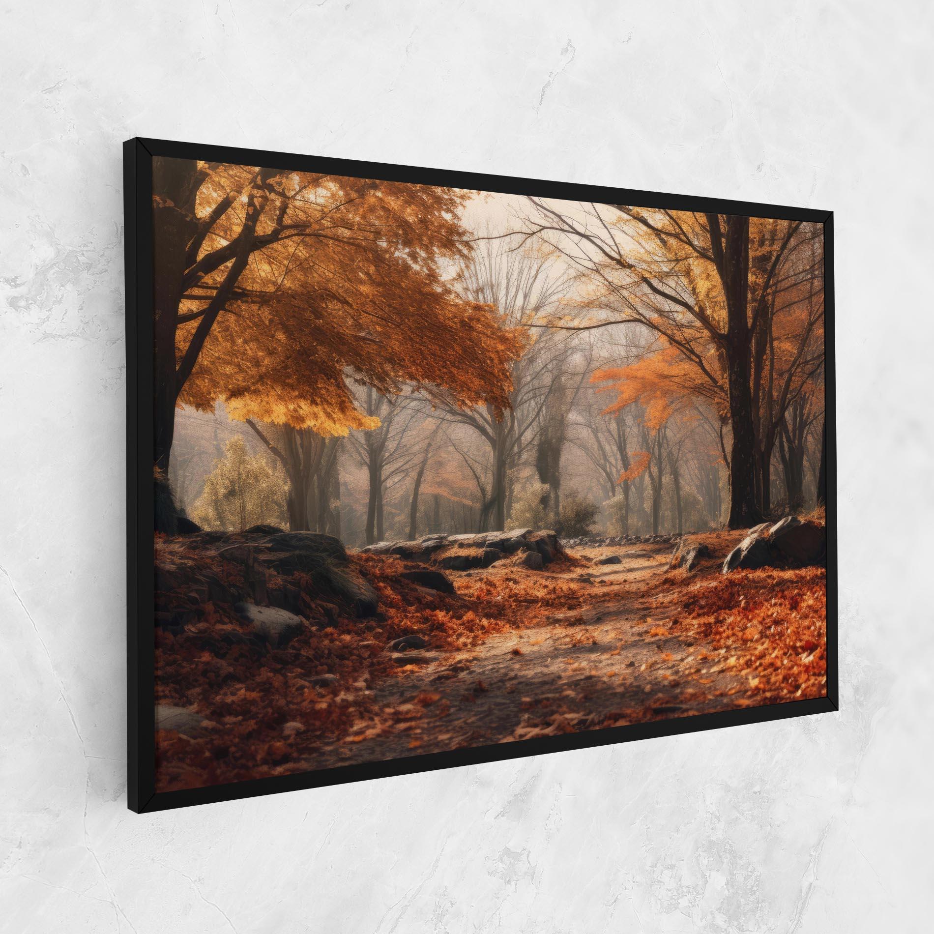 Obraz na Płótnie Autumn Forest mockup 1