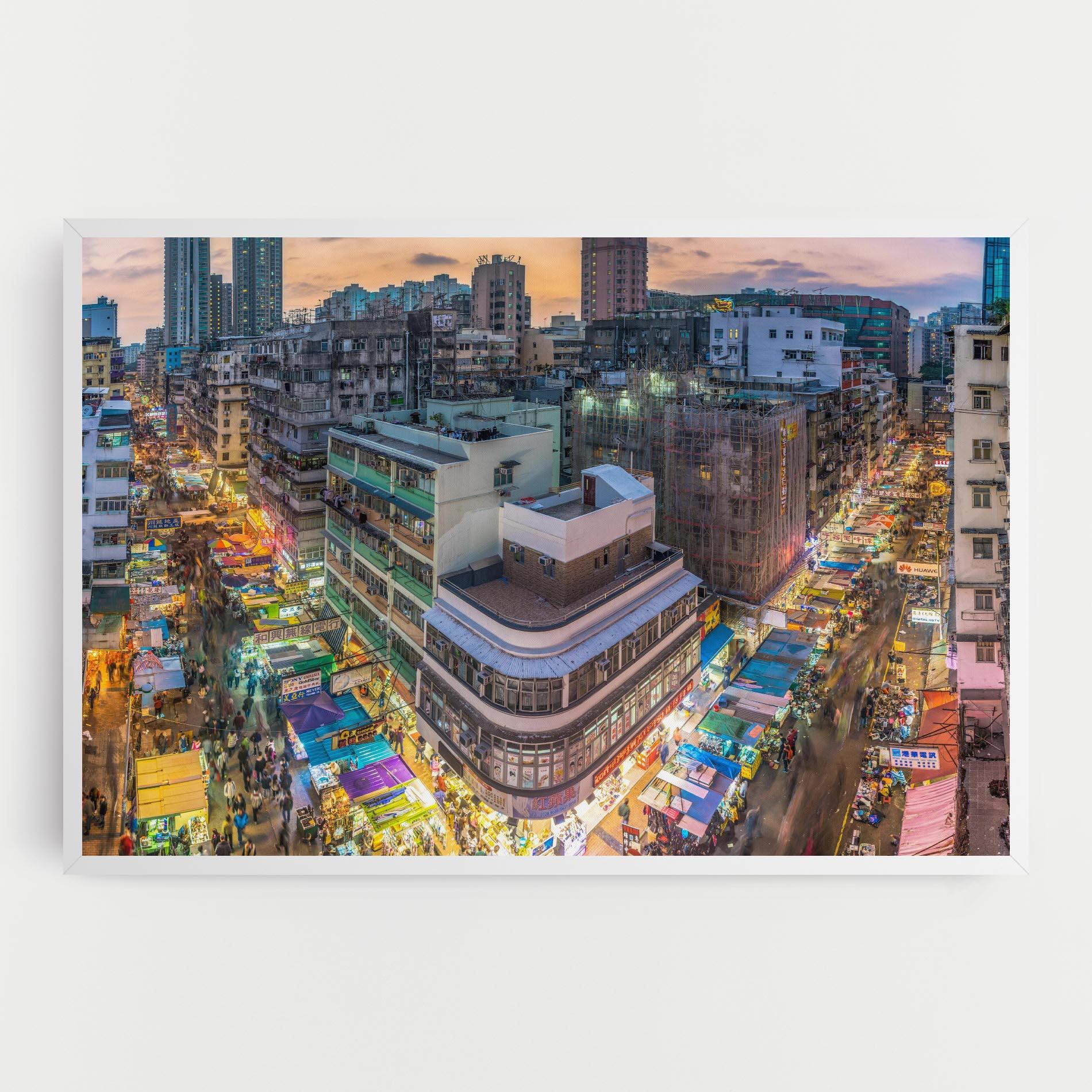 Obraz na Płótnie Colorful Building mockup 0