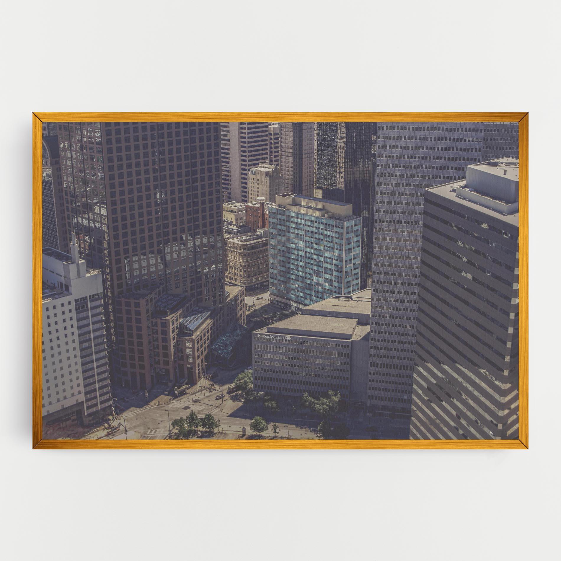 Obraz na Płótnie Cream Light Building mockup 0