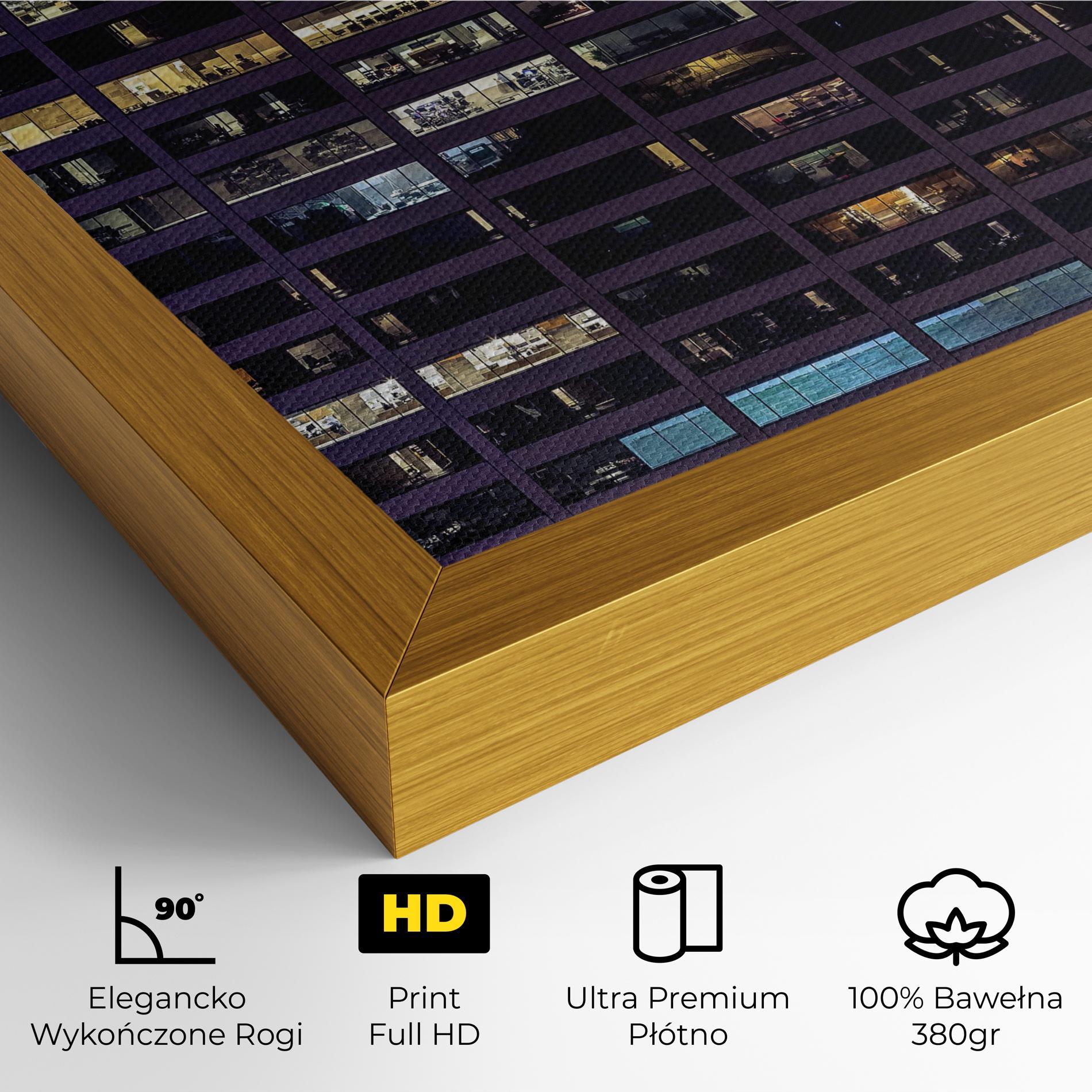 Obraz na Płótnie Building Lights mockup 4