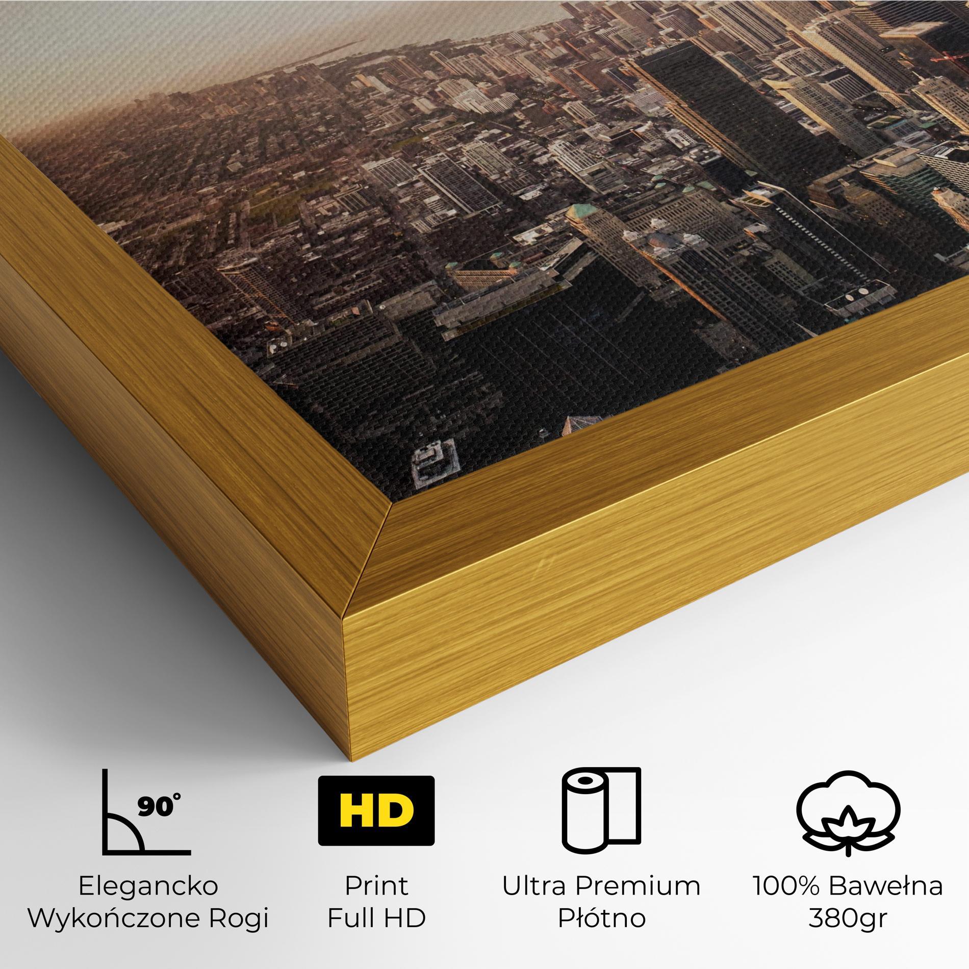 Obraz na Płótnie City Buildings mockup 4