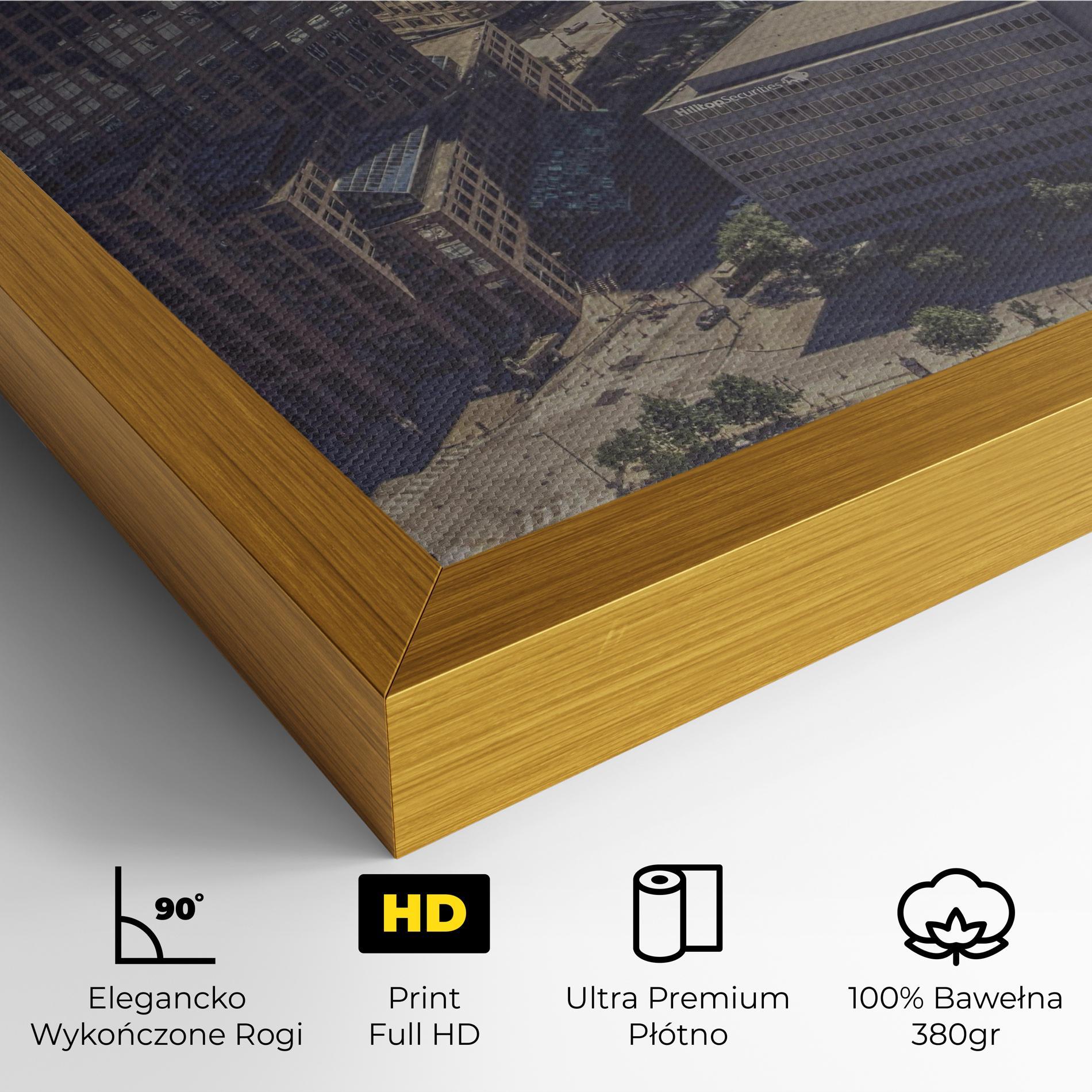 Obraz na Płótnie Cream Light Building mockup 4