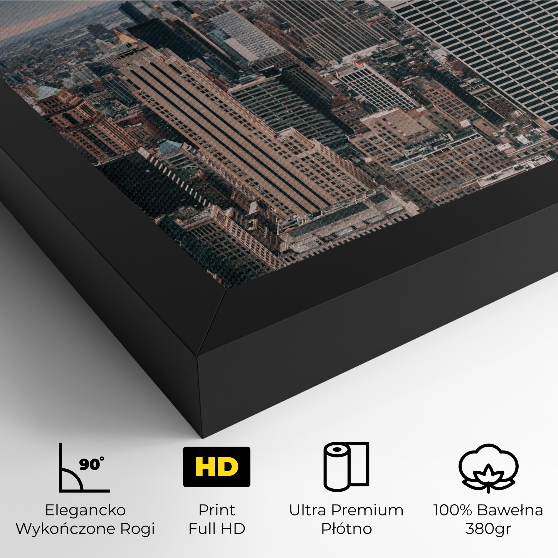 Obraz na Płótnie High View Building mockup 4